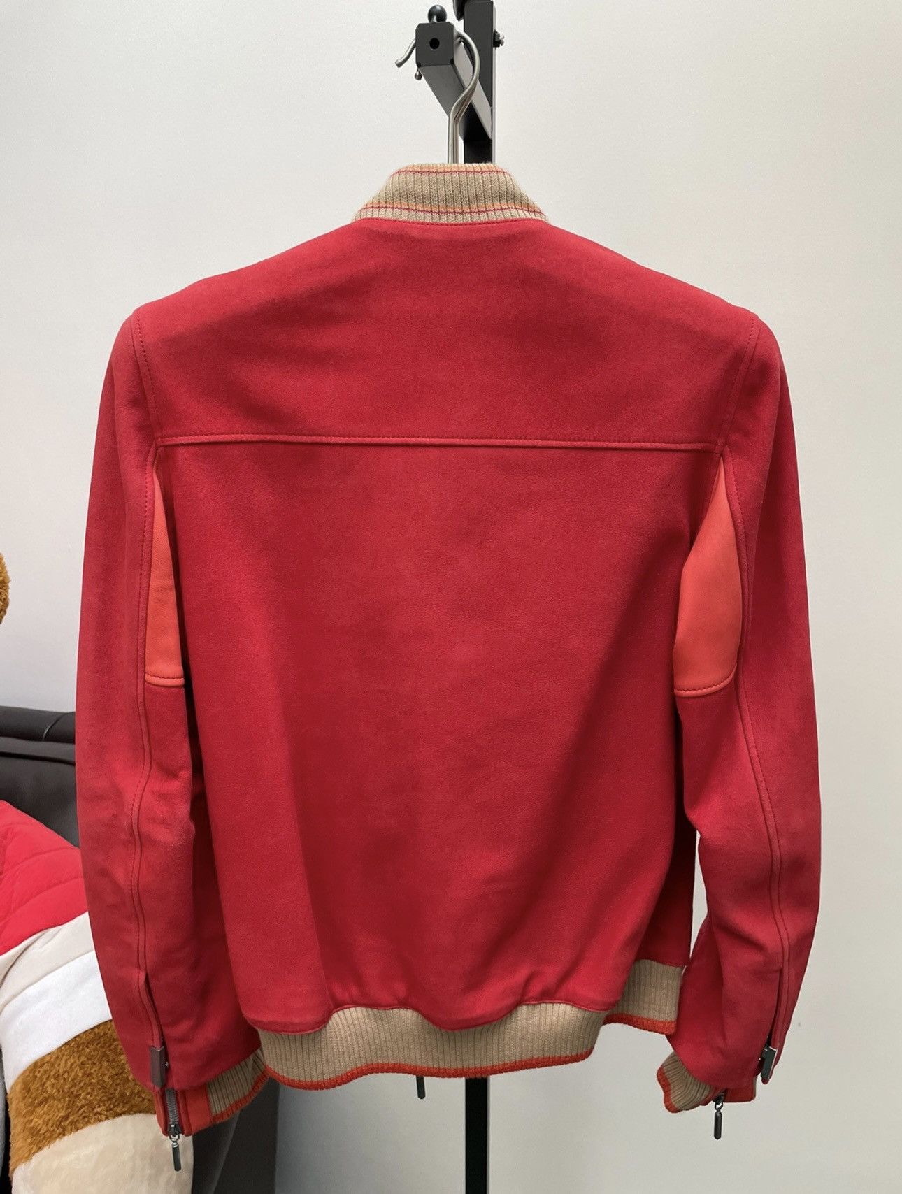 Balenciaga Balenciaga red buffalo leather jacket Size US M / EU 48-50 / 2 - 6 Thumbnail