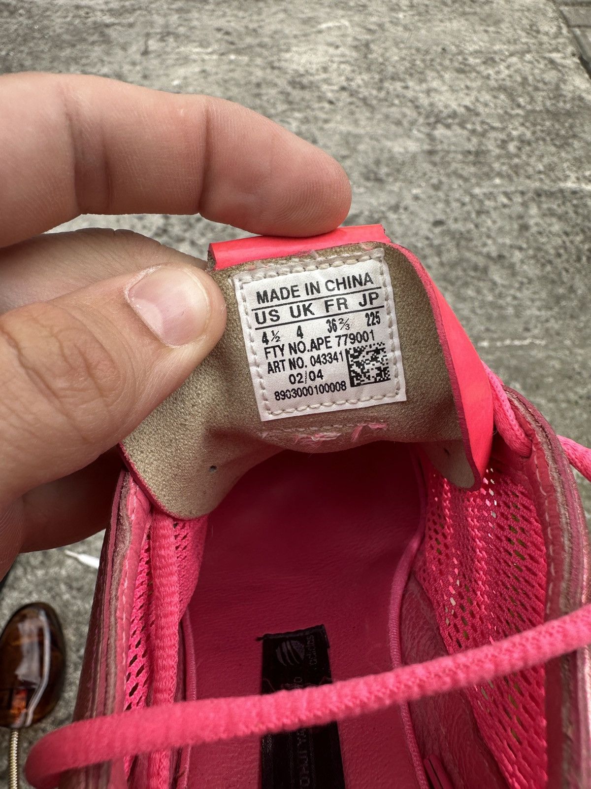 Yohji Yamamoto Y2K Vintage Adidas Y-3 Leather Pink Sneakers Yohji Yamamoto Size US 4.5 / IT 34.5 - 7 Thumbnail
