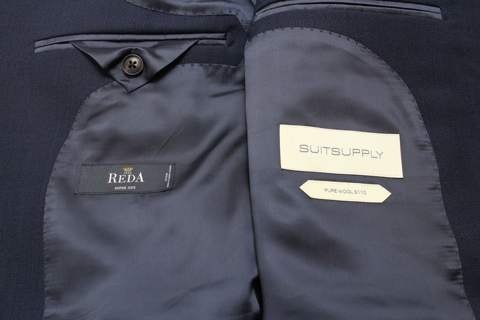 Suitsupply SUITSUPPLY Lazio Single Breasted / Brescia Suit Men's UK 46 Size 46R - 8 Thumbnail