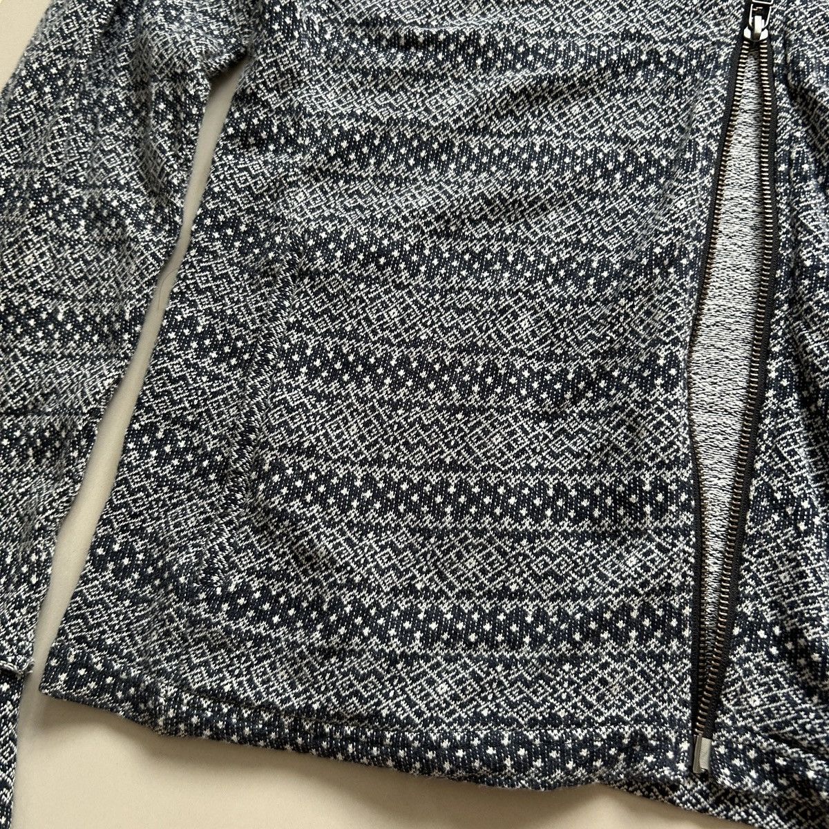 PPFM Vintage Y2K PPFM Zip-Up Knit Hoodie Size US S / EU 44-46 / 1 - 10 Thumbnail