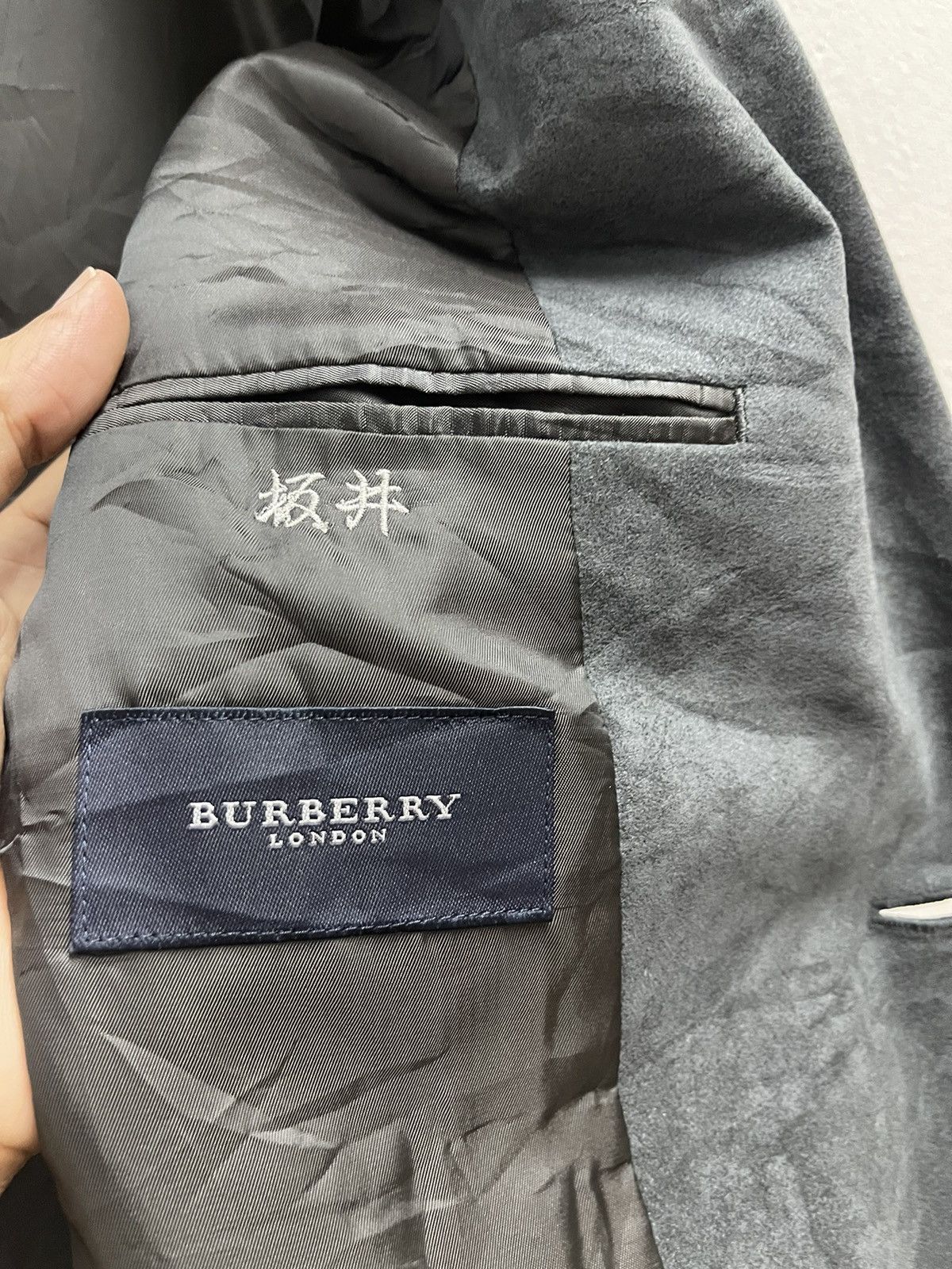 Burberry VINTAGE SUEDE FABRIC BURBERRY LONDON JACKET Size US M / EU 48-50 / 2 - 4 Thumbnail