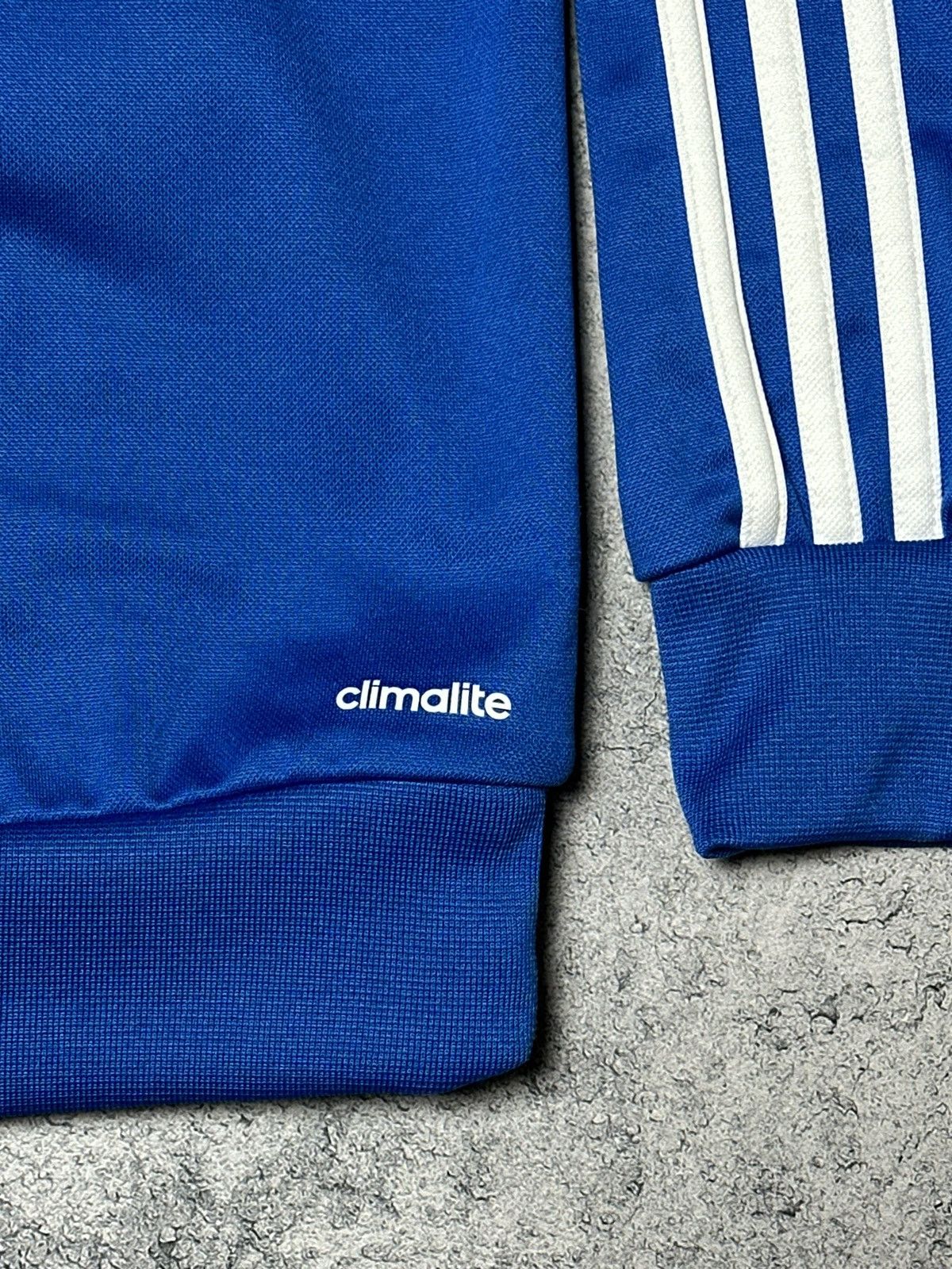 Adidas Adidas Blue Zip Track Jacket Size US L / EU 52-54 / 3 - 9 Thumbnail