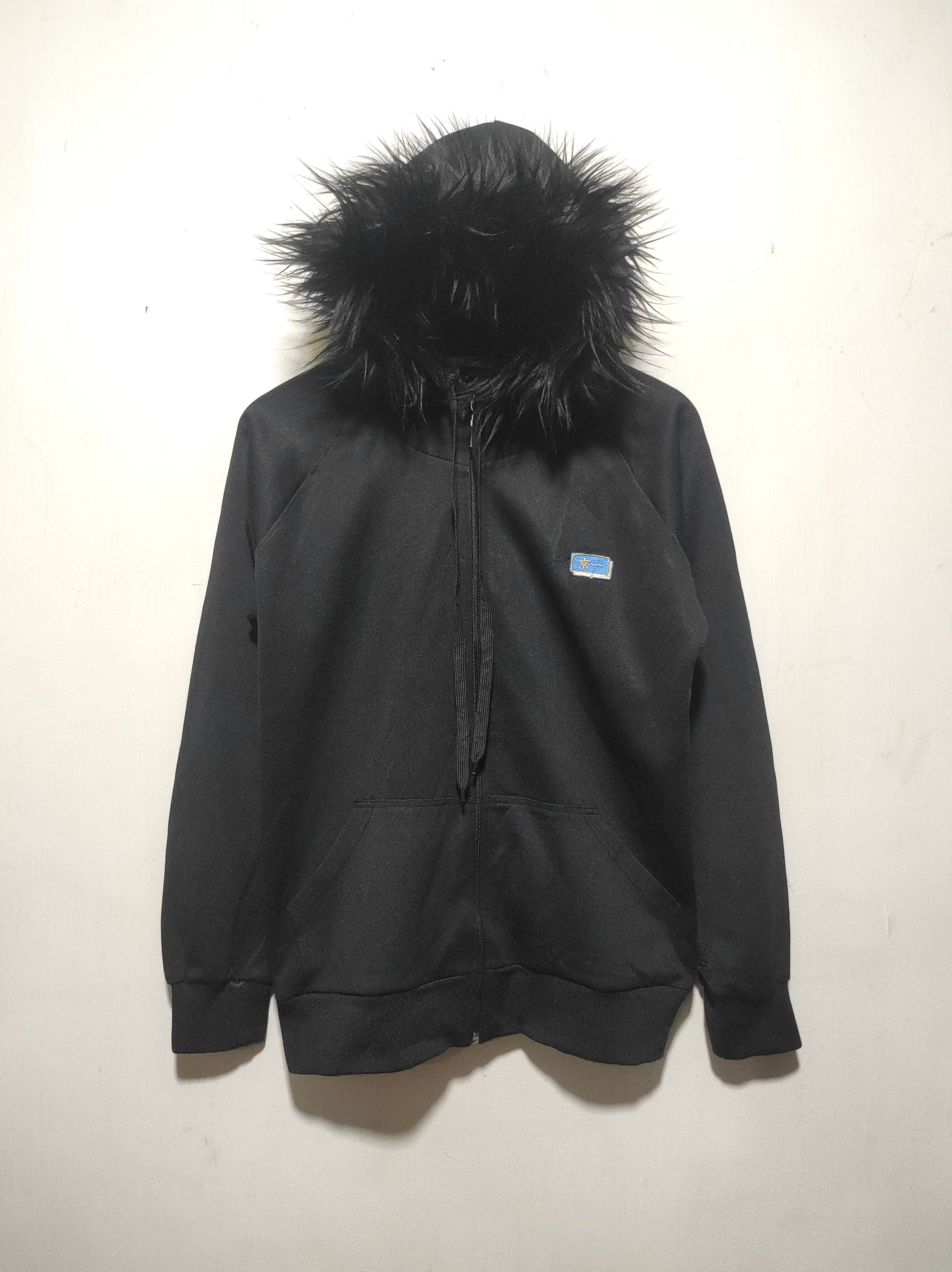 If Six Was Nine Black Zip Fur Hoodie if6was9 LGB style Size US M / EU 48-50 / 2 - 3 Thumbnail