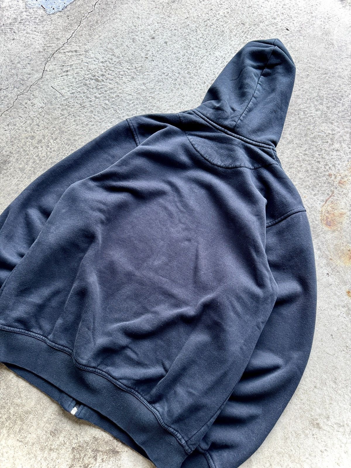 Japanese Brand × Nike Vintage y2k silver tag Nike retro zip up blank hoodie Size US S / EU 44-46 / 1 - 5 Thumbnail