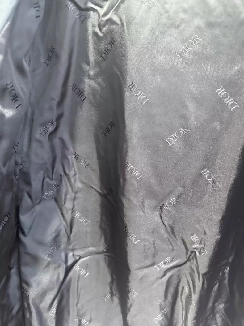 Dior Dior Embroidered Logo Letter Full Print Hooded Jacket 2501- Size US S / EU 44-46 / 1 - 7 Thumbnail