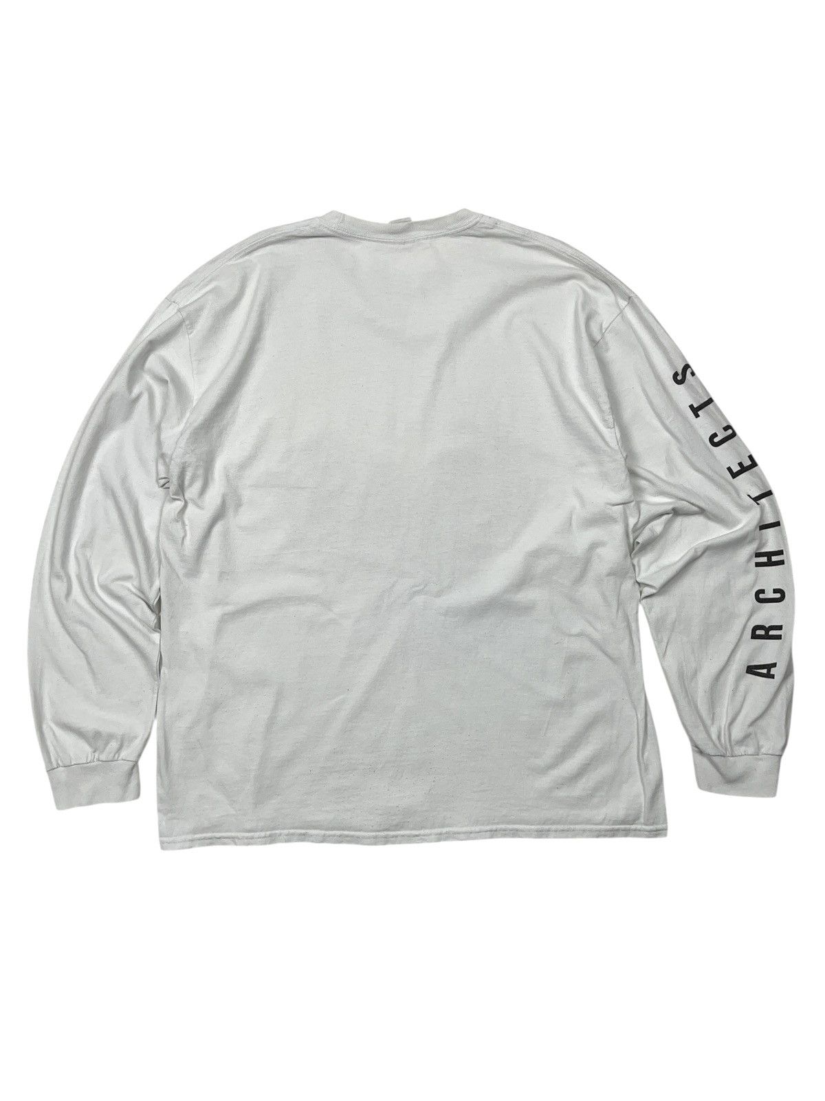 Band Tees × Vintage Vintage 00s Architects Metalcore Long Sleeve Shirt Size US XL / EU 56 / 4 - 3 Thumbnail