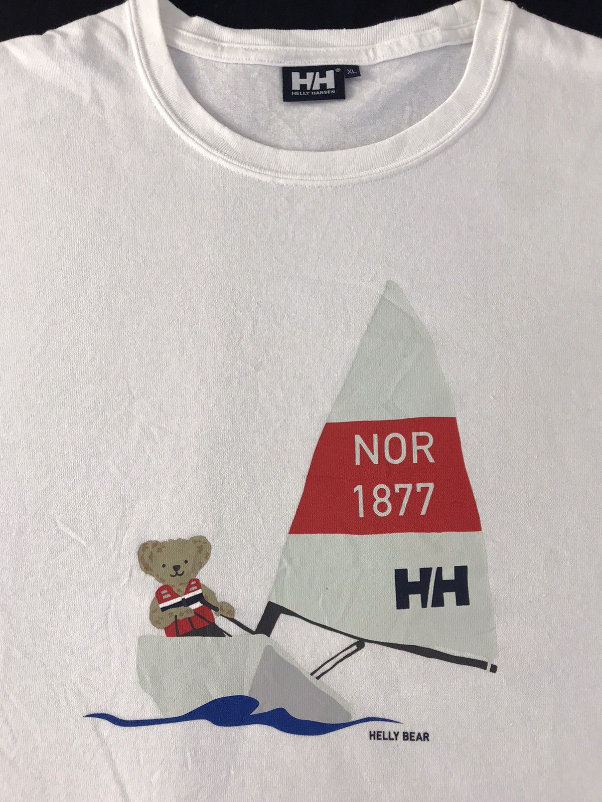 Helly Hansen Hype Helly Hansen Sailing Bear Printed Tee Unisex Wear Size US L / EU 52-54 / 3 - 4 Thumbnail