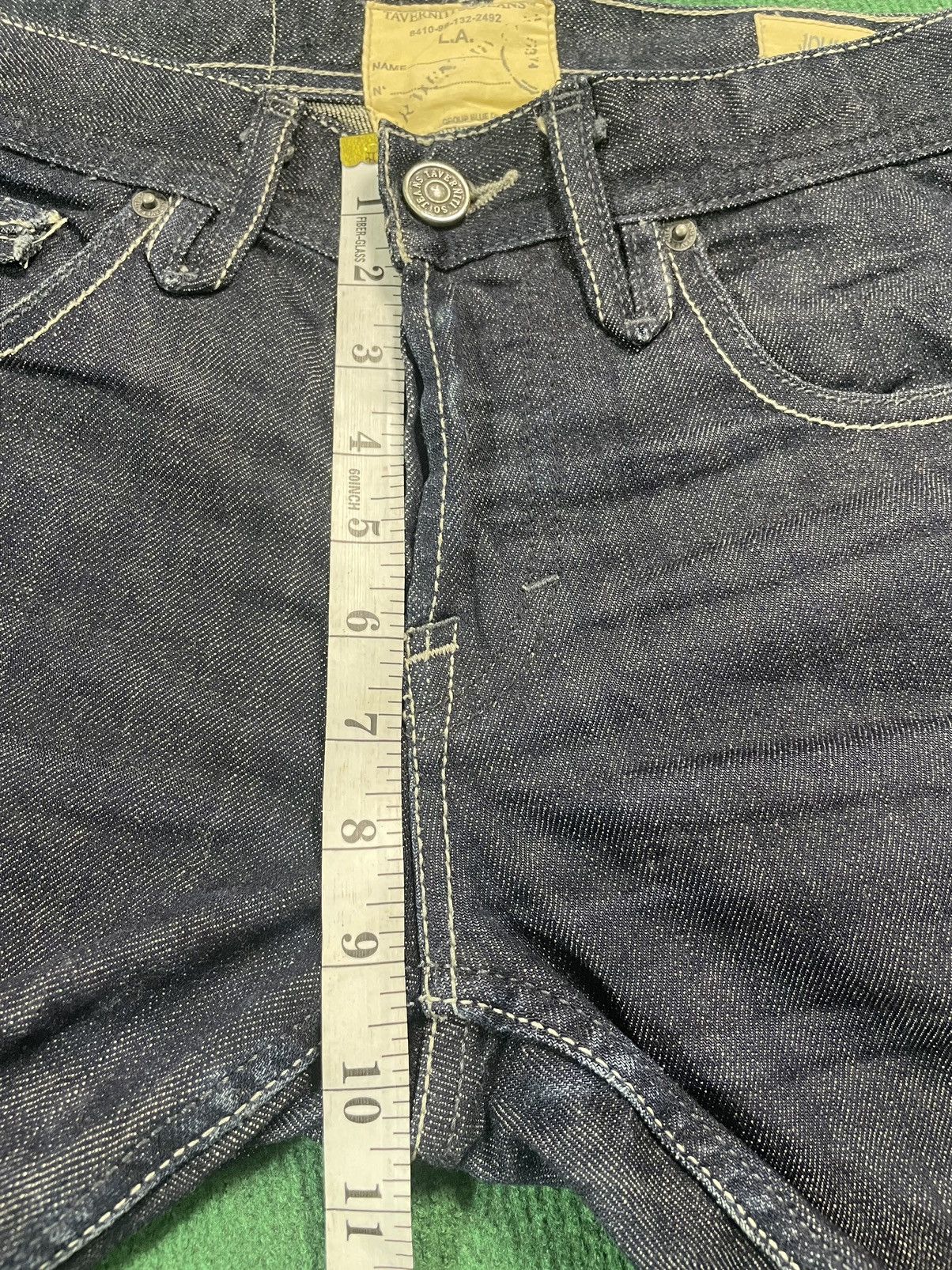 If Six Was Nine Jimmy Taverniti Flair Wide Leg Jeans Size US 32 / EU 48 - 12 Thumbnail
