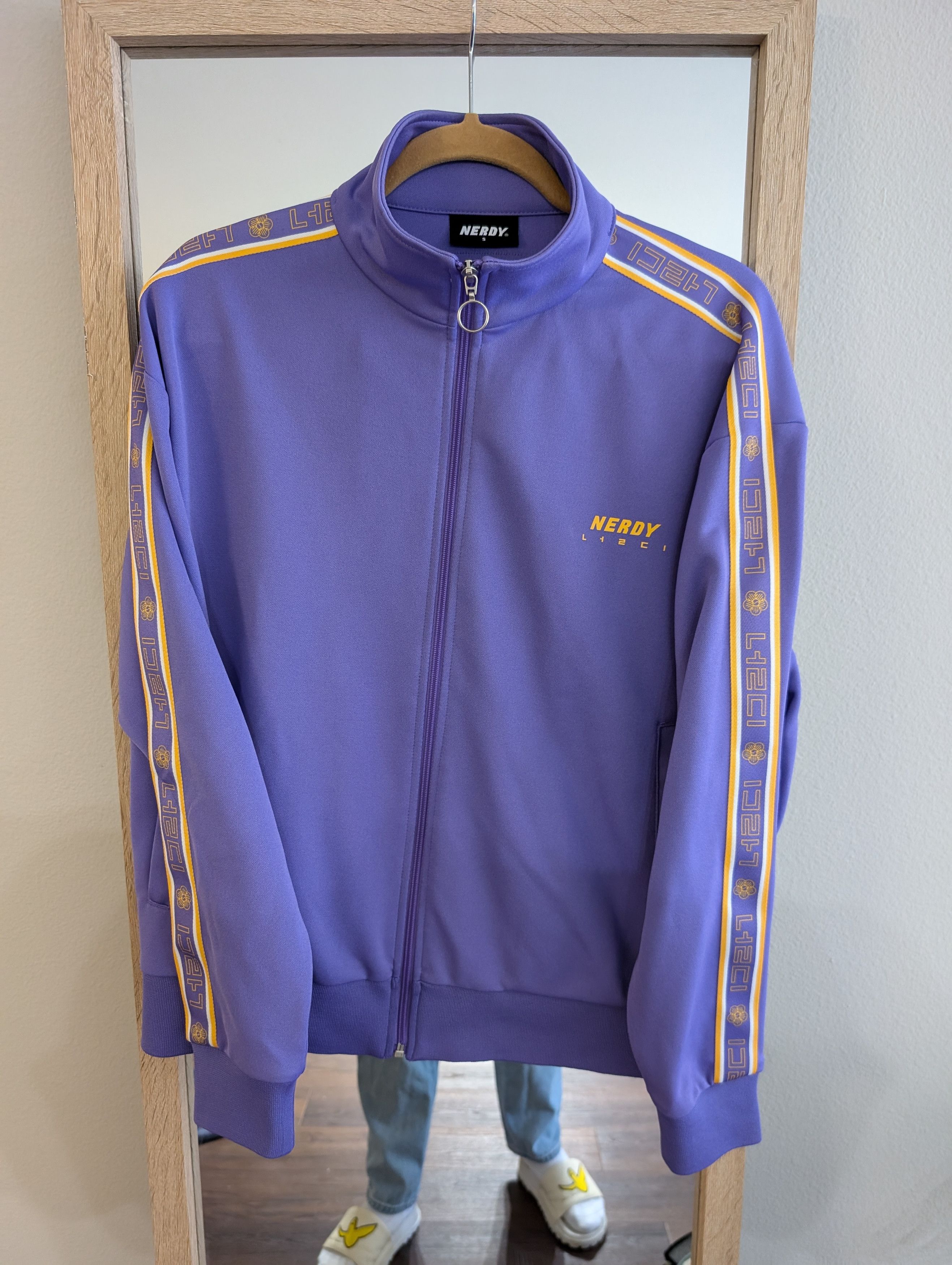 NERDY Nerdy Hangeul Day Track Sweater Size US S / EU 44-46 / 1 - 3 Thumbnail