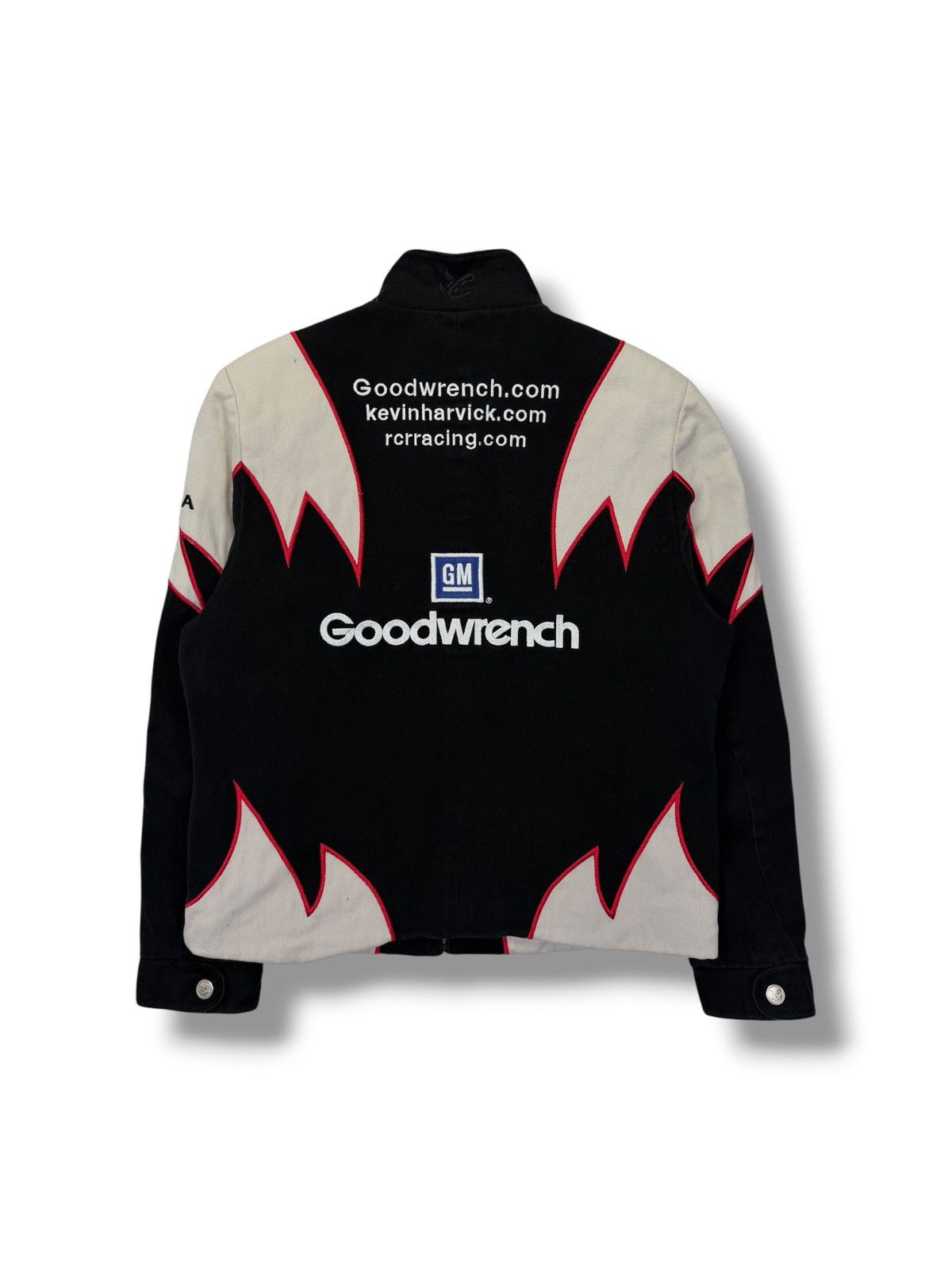 NASCAR Vintage Kevin Harvick Goodwrench Nascar Jacket Size M / US 6-8 / IT 42-44 - 7 Thumbnail