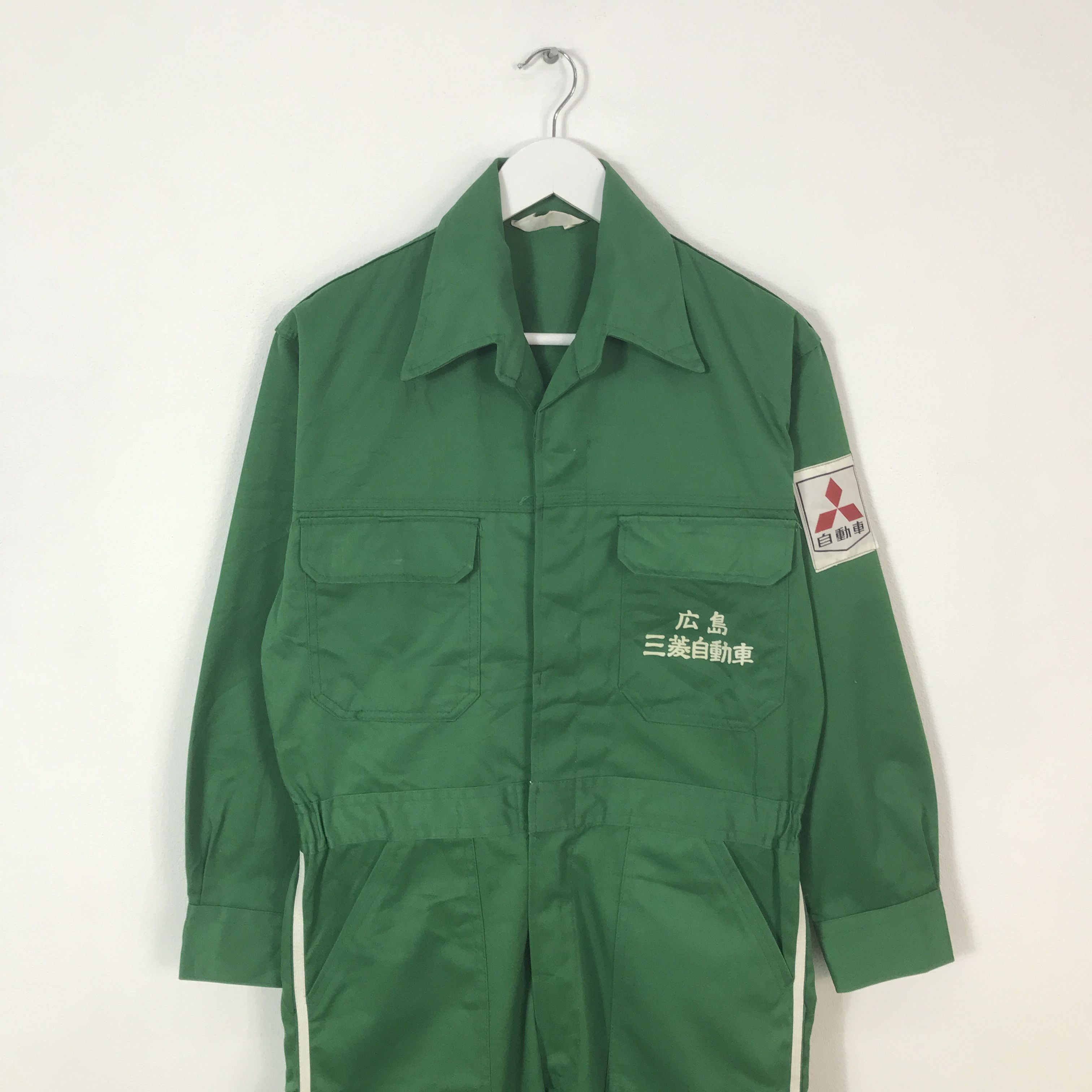Japanese Brand Mitsubishi motors racing Team Japan coverall Jacket K65B10 Size US L / EU 52-54 / 3 - 3 Thumbnail