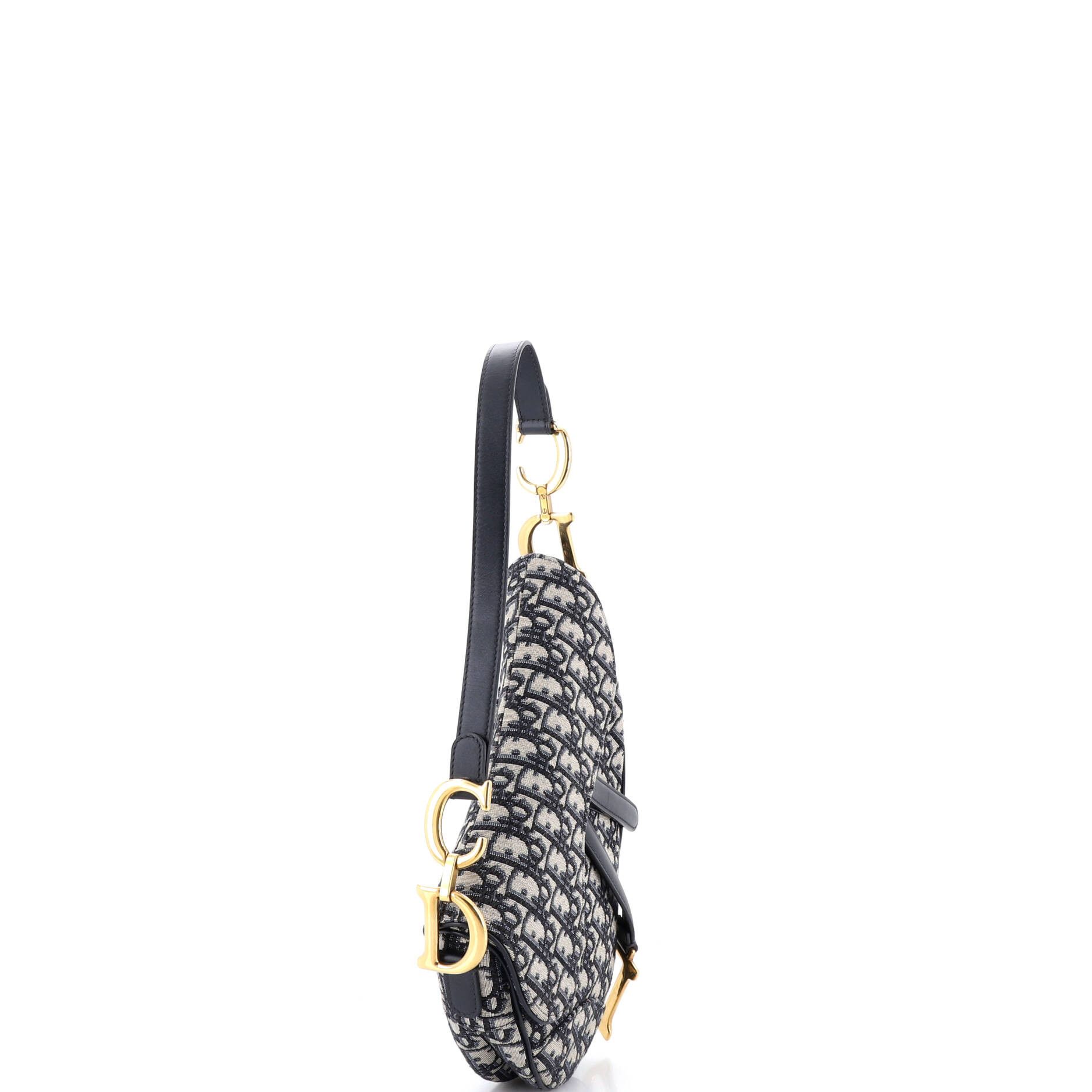 Dior Saddle Handbag Oblique Canvas Medium Size ONE SIZE - 1 Thumbnail