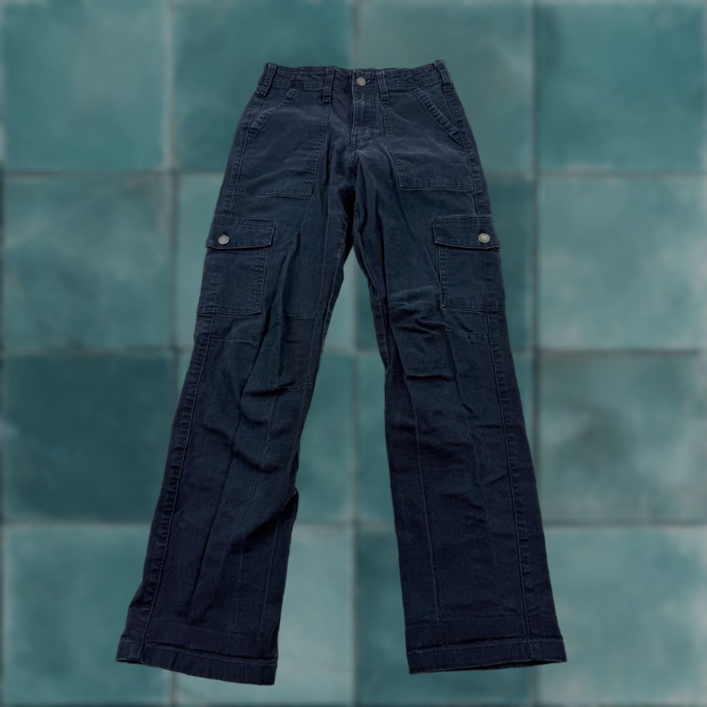 Dickies Dickies Cargo Pants Mens 26 Regular Blue Stretch Utility Pockets Straight Leg Size US 26 / EU 42 - 1 Thumbnail