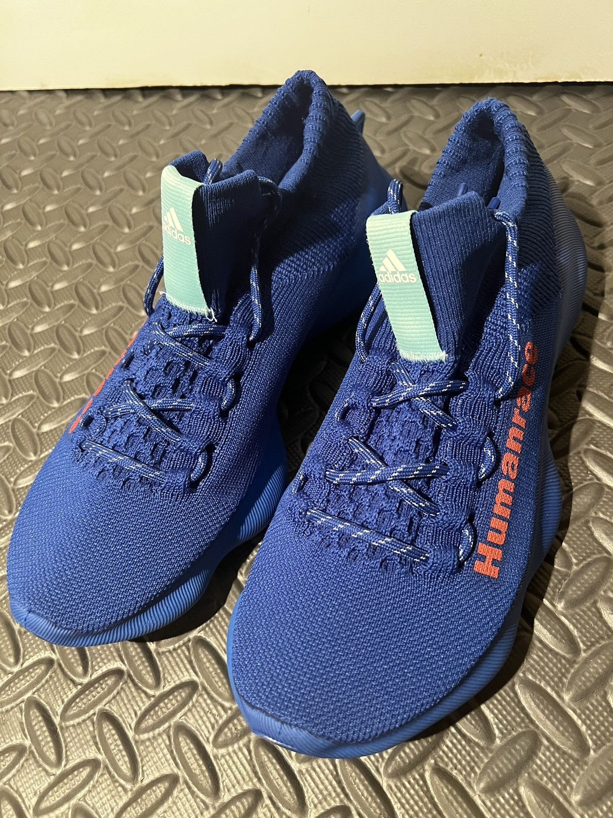Adidas NEW Adidas size 9.5 Pharrell x Human Race Sichona Blue Size US 9.5 / EU 42-43 - 5 Thumbnail