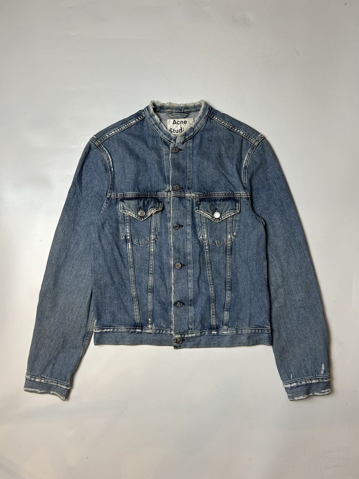 Acne Studios × Japanese Brand ACNE STUDIOS DENIM JACKET Size S / US 4 / IT 40 - 1 Thumbnail