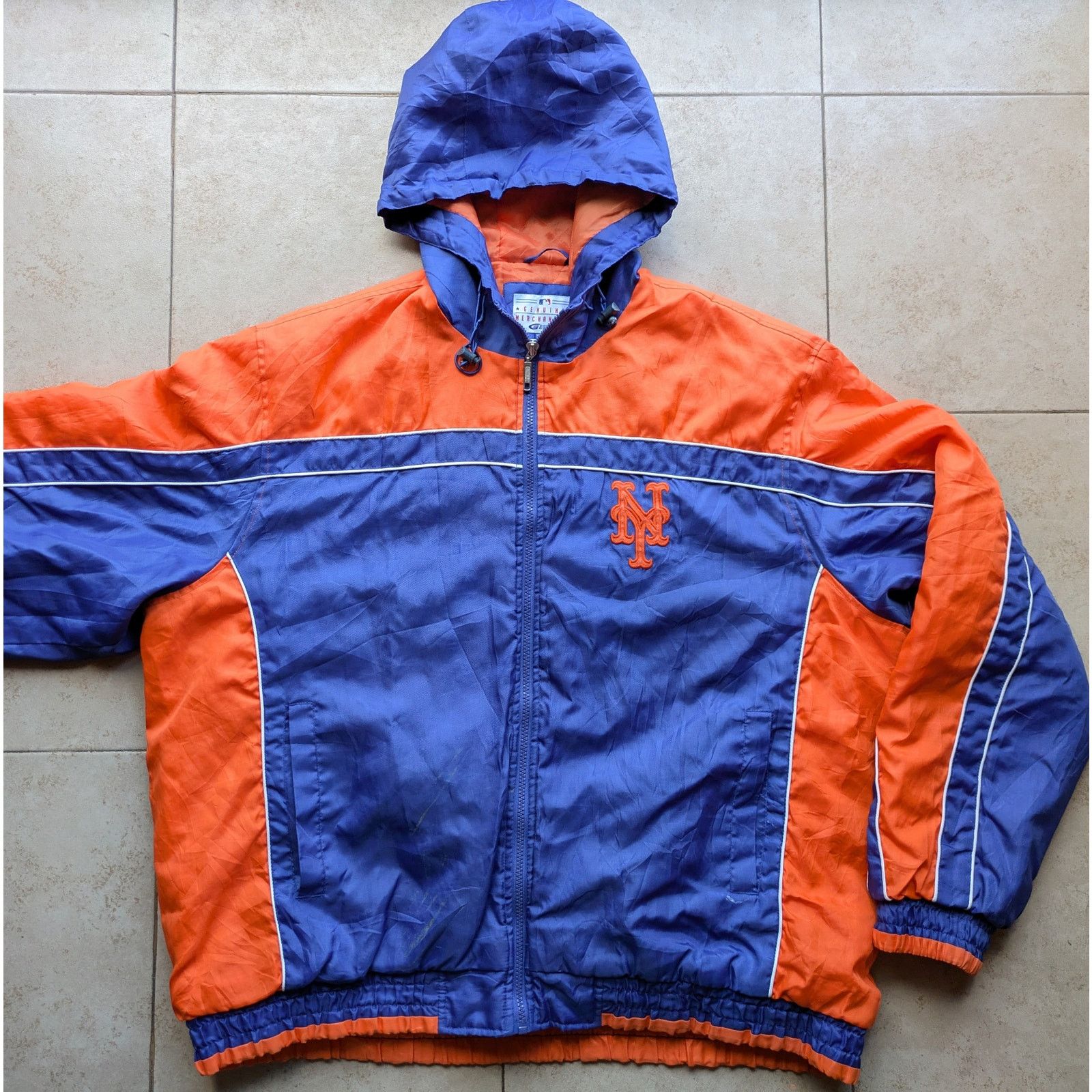 MLB × Starter New York Mets 90s G-III puffer blue orange baseball vintage Size US XXL / EU 58 / 5 - 3 Thumbnail