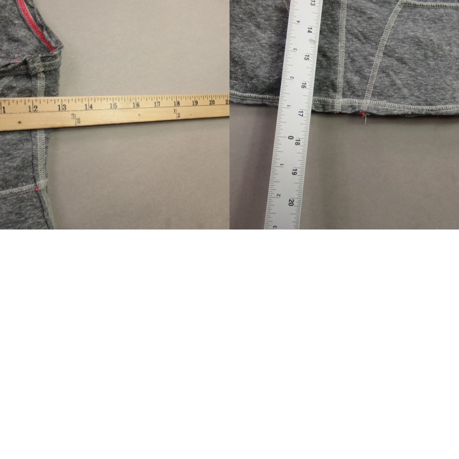 Free People Free People Shirt Womens XS Sleeveless V Neck Pullover Lightweight Gray Size XS / US 0-2 / IT 36-38 - 8 Thumbnail