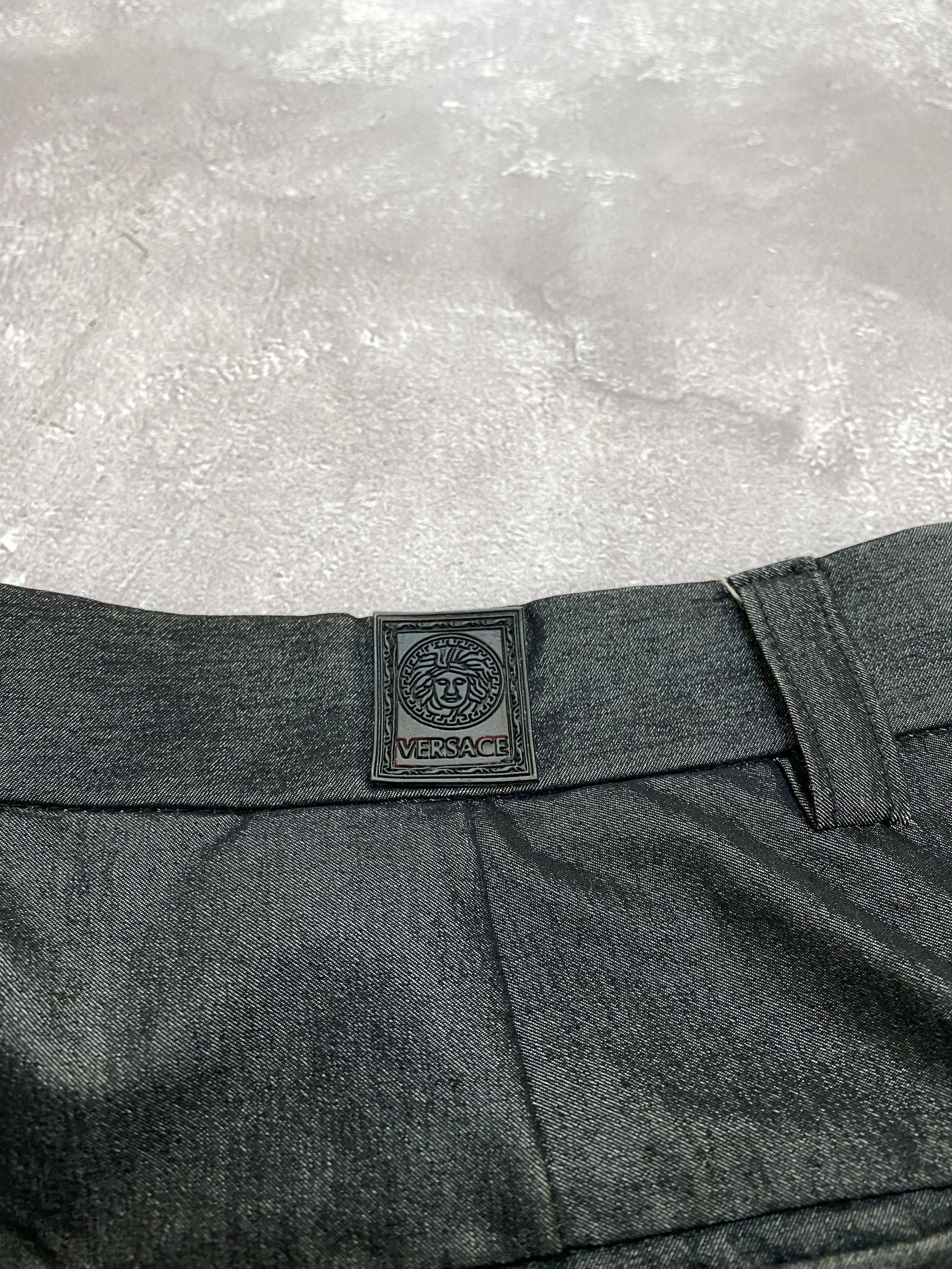 Versace × Vintage Vintage Versace Jeans Couture Casual Pants Graphite Size US 31 - 12 Thumbnail