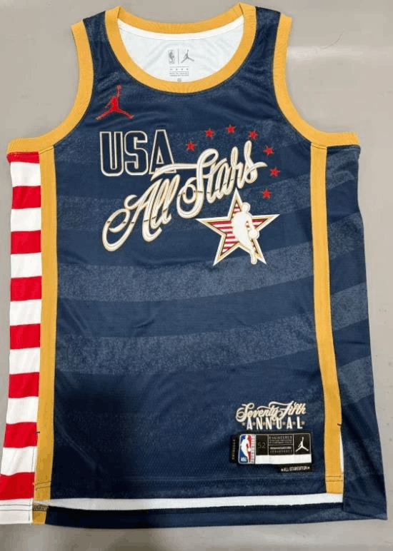 NBA 2026 NBA All Star #30 Stephen Curry Jersey Size US XL / EU 56 / 4 - 2 Thumbnail