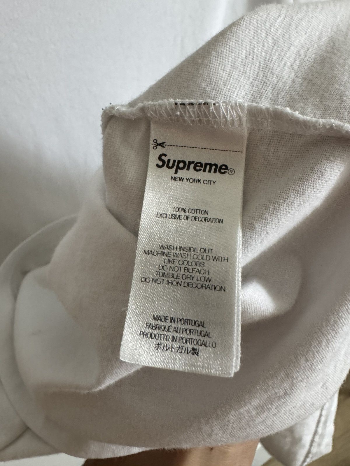 Jane's Addiction Supreme x Jane’s Addiction Ringer Tee White/Navy/Green Size US M / EU 48-50 / 2 - 4 Thumbnail