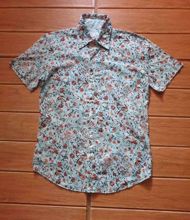 Japanese Brand Buona giornata flower abstract Shirt Size M / US 6-8 / IT 42-44 - 1 Thumbnail