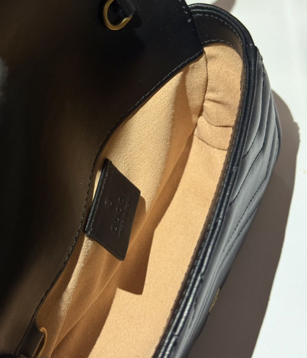 Gucci Gucci GG Super Mini Black Bag | Gucci Bag Size ONE SIZE - 5 Thumbnail