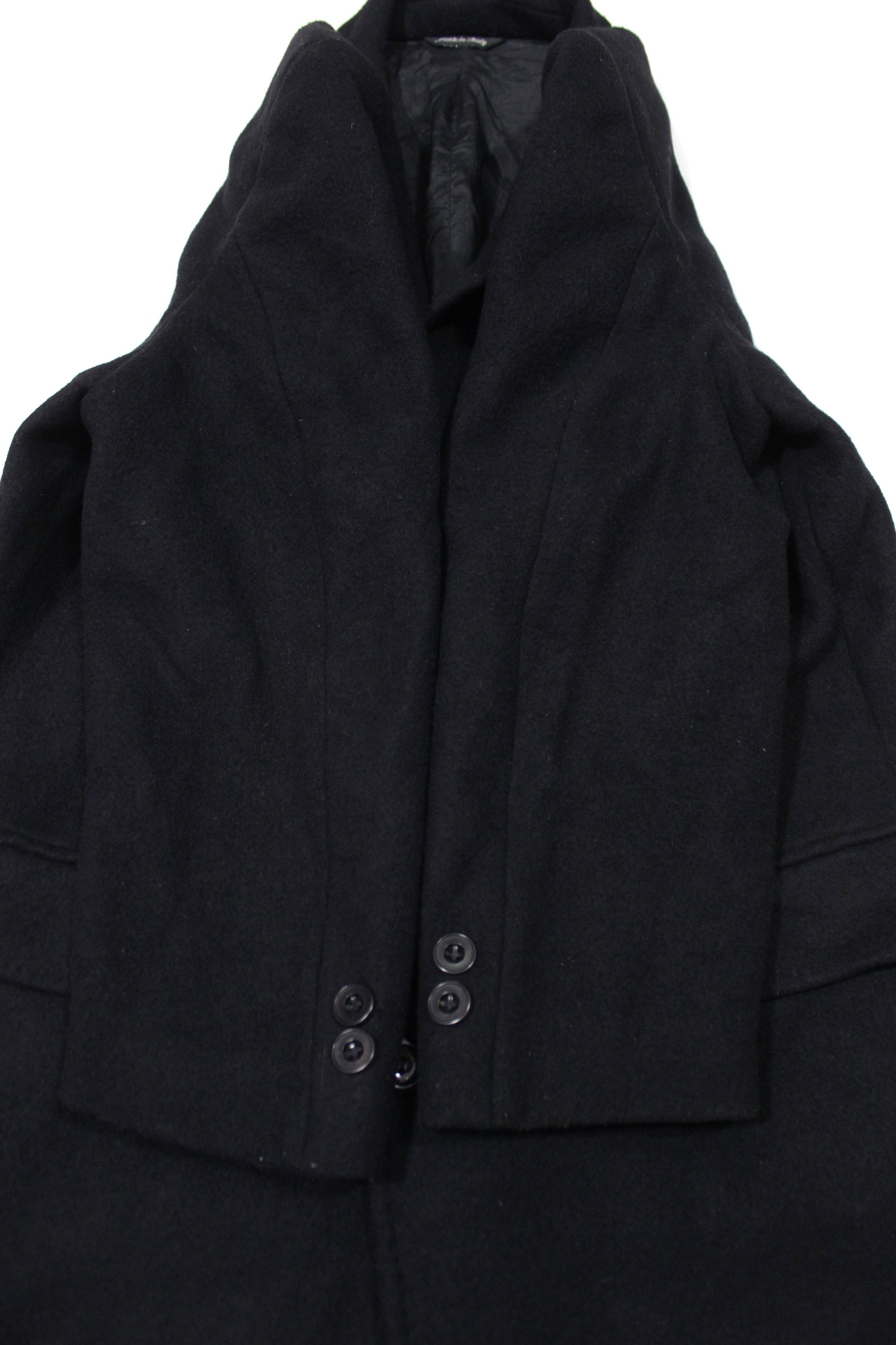 Versace 90S Wool Nylon Overcoat Vintage Size US M / EU 48-50 / 2 - 6 Thumbnail