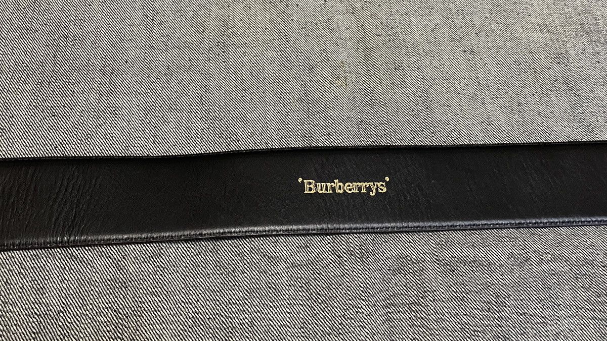 Burberry Burberry Leather Belt Size ONE SIZE - 3 Thumbnail