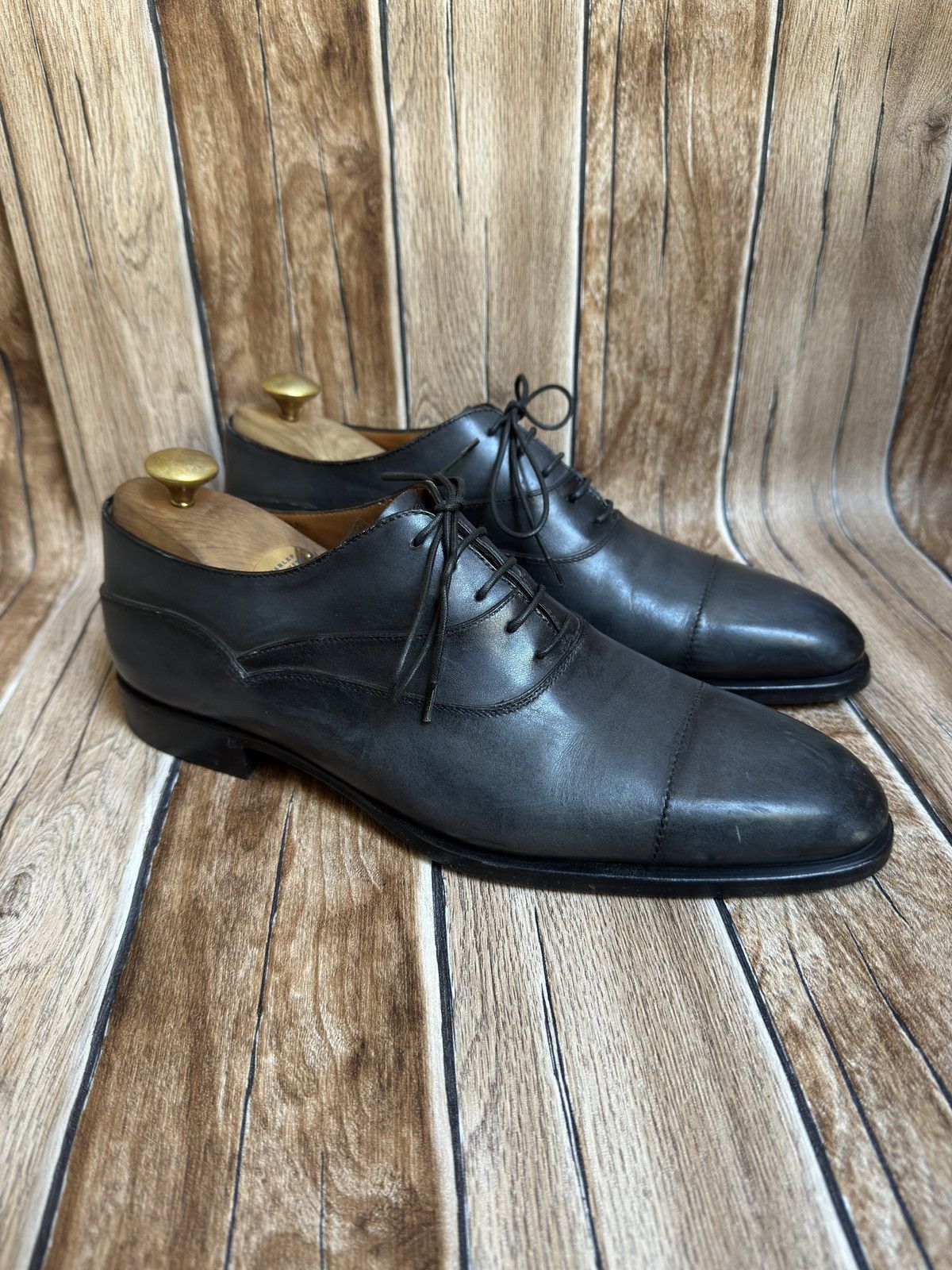 Berluti Richelieu patina leather oxford Size US 8.5 / EU 41-42 - 6 Thumbnail