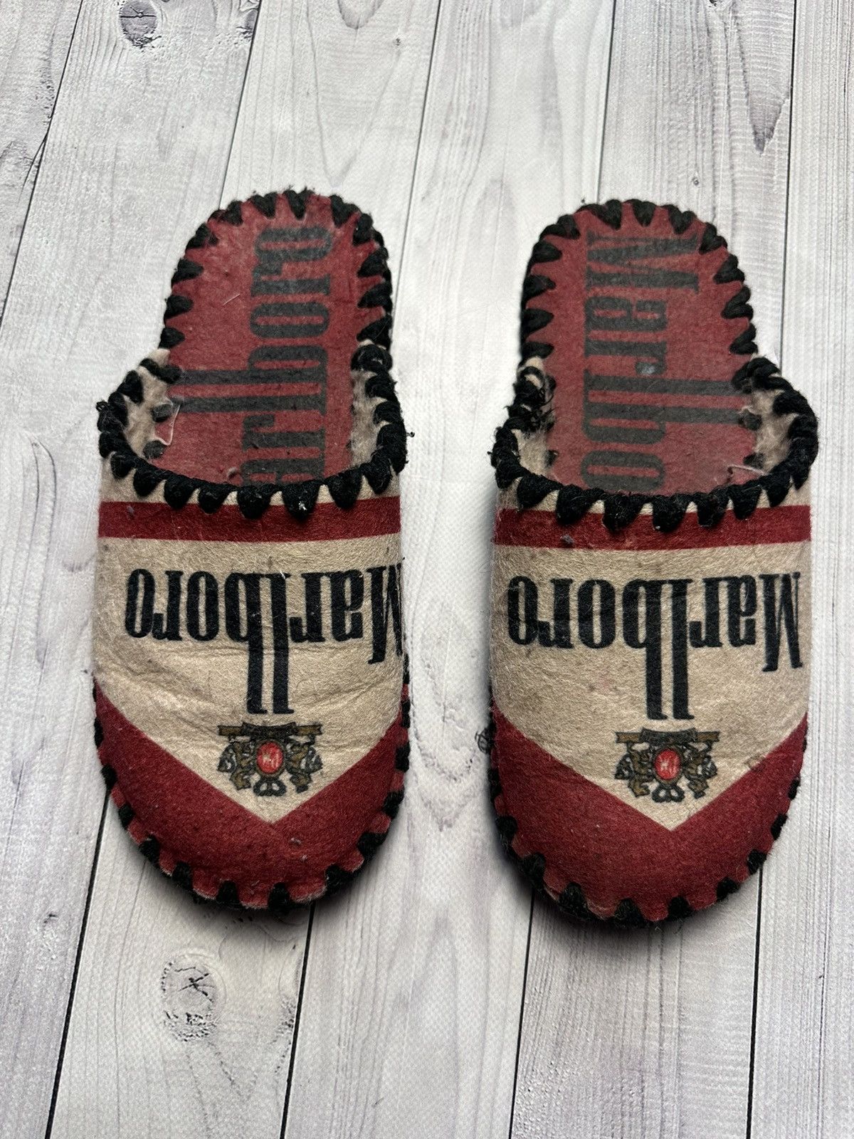Marlboro × Vintage Vintage Marlboro slippers logo rare size 42/43 Size US 9 / EU 42 - 2 Thumbnail