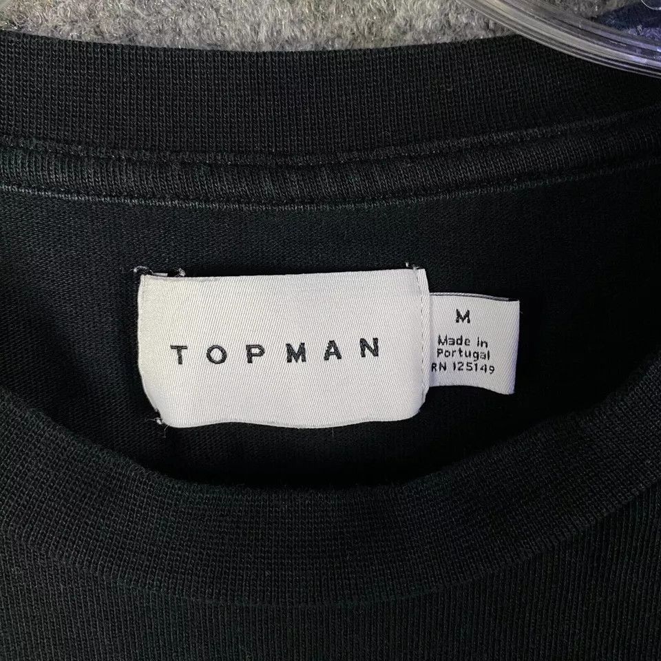 Topman Topman Shirt Men's Medium Short Sleeve Casual Cotton Fading Size US M / EU 48-50 / 2 - 3 Thumbnail