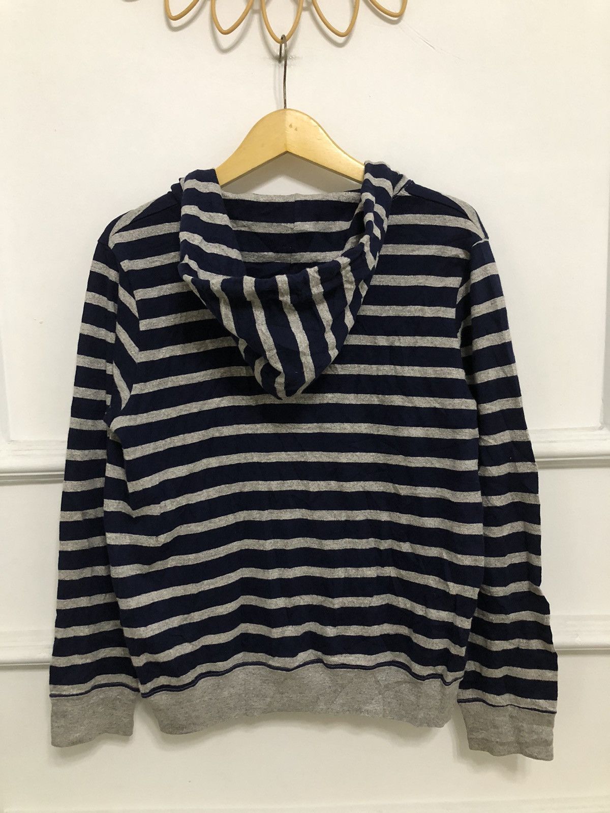 Blue Blue Japan Blue Blue Japan Stripe Zip Hoodie Size US M / EU 48-50 / 2 - 12 Thumbnail