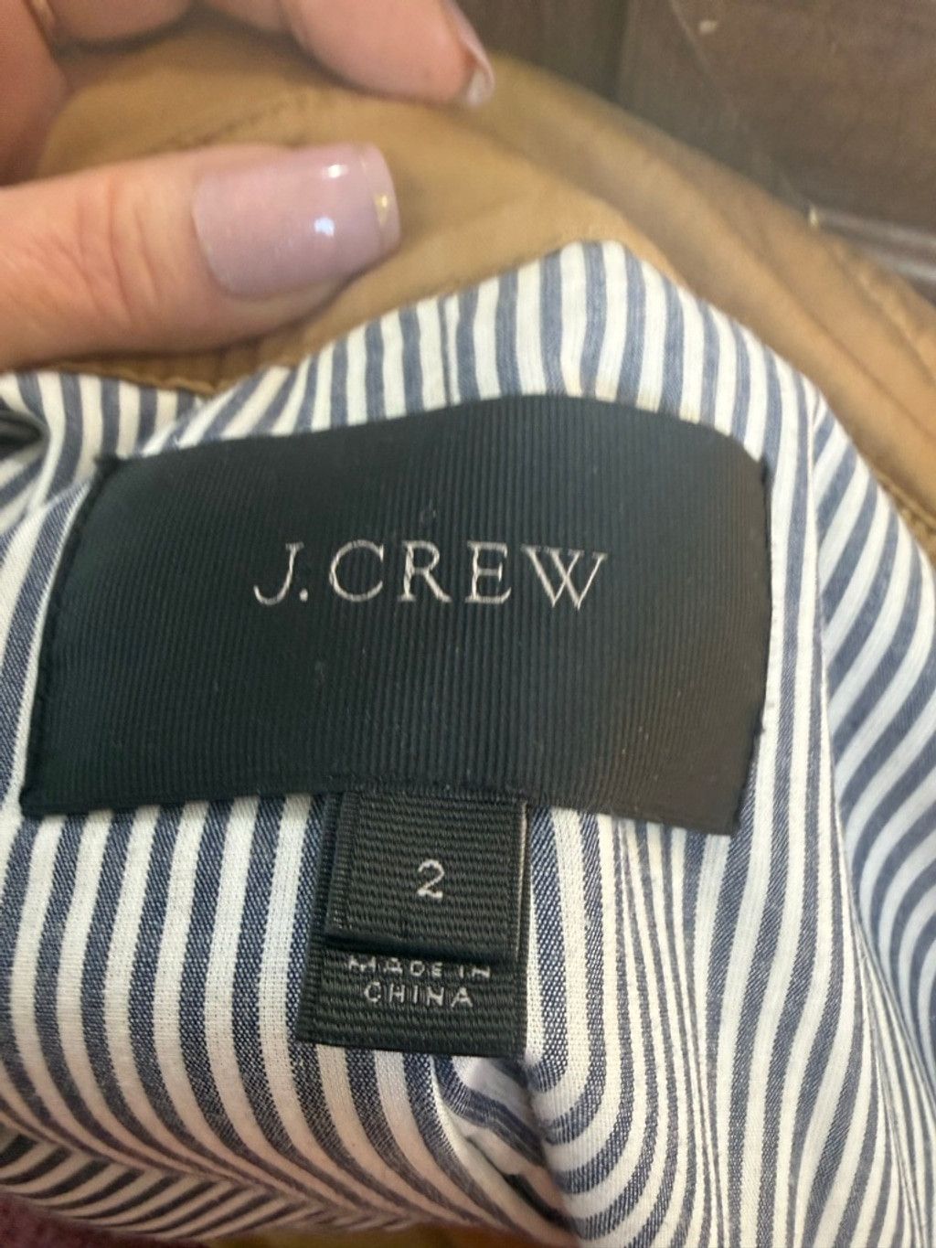 J.Crew Women's J.Crew Tan Trench Coat Size 2 Size XS / US 0-2 / IT 36-38 - 7 Thumbnail