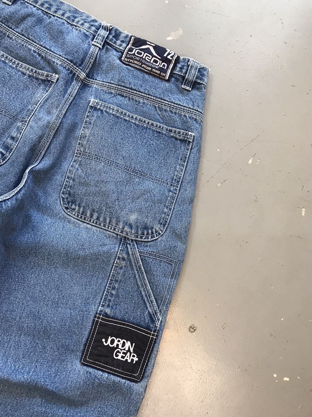 JNCO × Southpole × Vintage Vintage Jordin sportswear SpellOut logo denim Size US 32 / EU 48 - 13 Thumbnail
