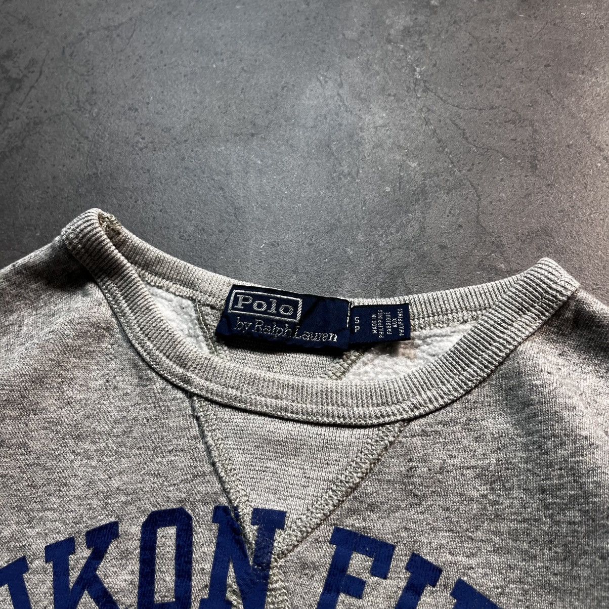 Polo Ralph Lauren Vintage 00s Polo Ralph Lauren Trackfield Big Logo Sweatshirt Size US S / EU 44-46 / 1 - 8 Thumbnail