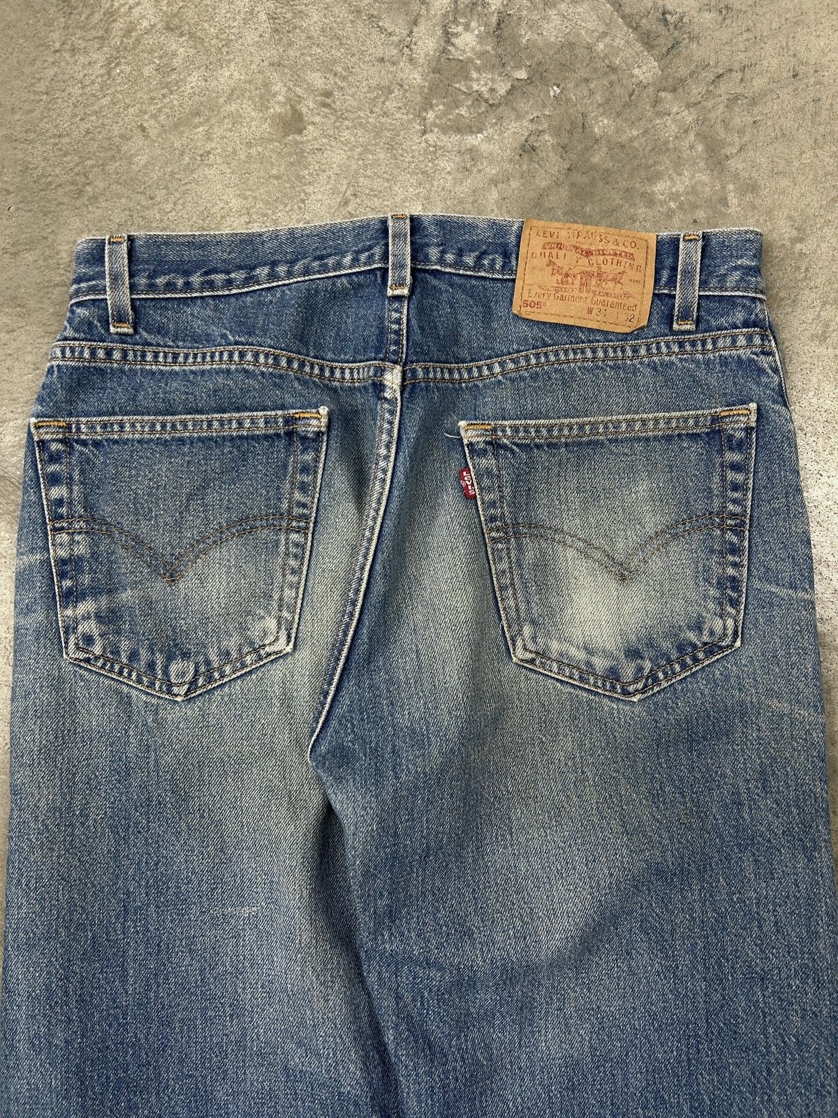 Levi's × Levi's Vintage Clothing × Vintage 1990s Levi’s 505 - Thrashed Kurt Cobain Size US 32 / EU 48 - 10 Thumbnail
