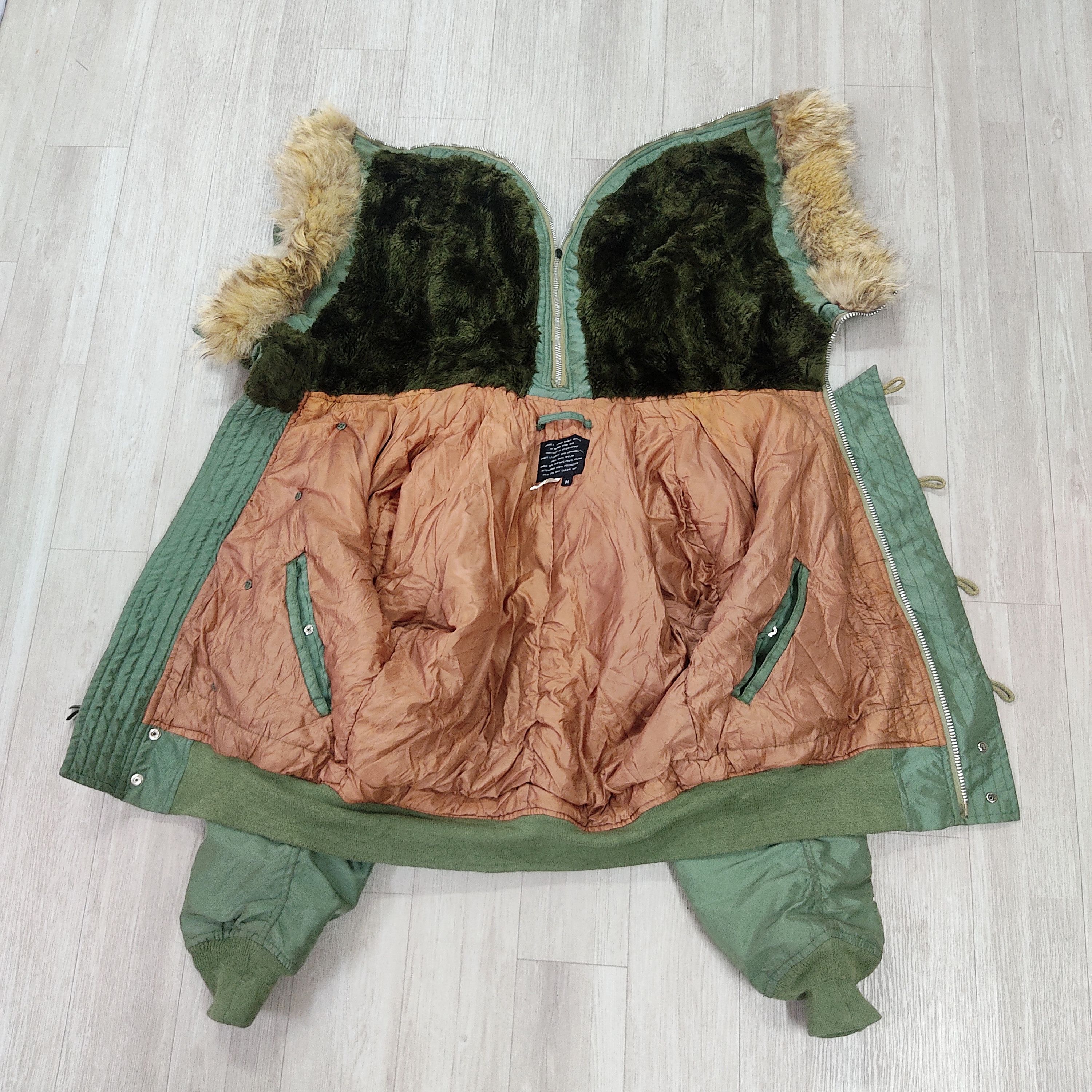 Avirex Vintage AVIREX N2-B Bomber Flight Jacket – Fur Zipper Hood Size US M / EU 48-50 / 2 - 8 Thumbnail