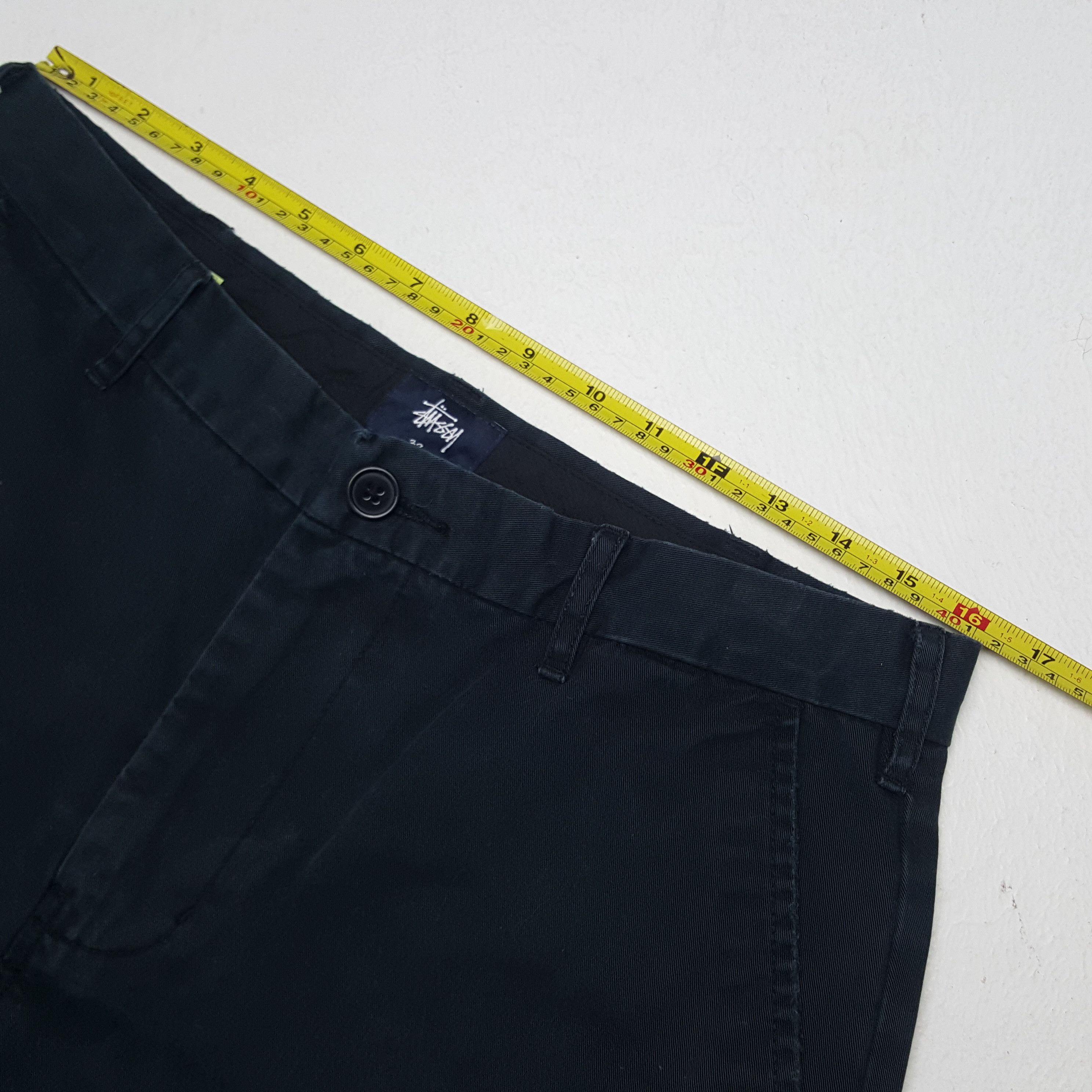 Stussy × Vintage Vintage Stussy American Custom Ar Logo Short Pants Size US 32 / EU 48 - 5 Thumbnail