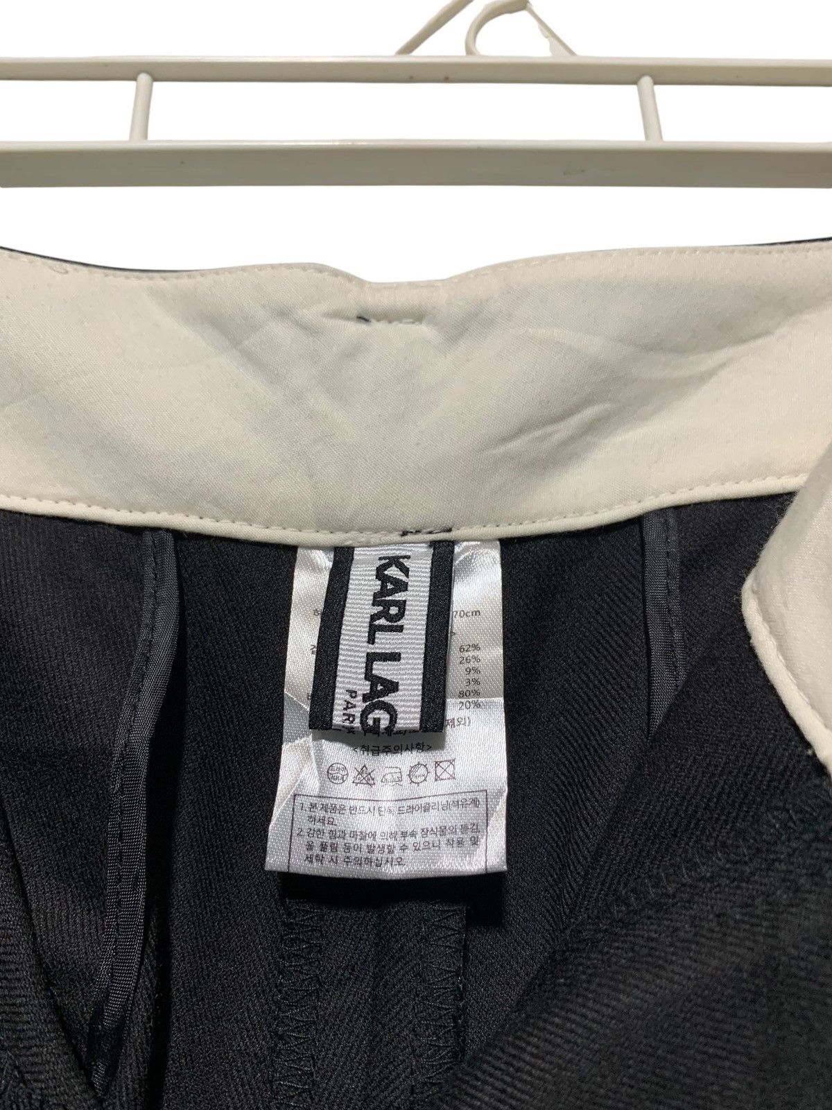 Karl Lagerfeld BRAND NEW wide leg pleated tailored pants Size 28" / US 6 / IT 42 - 10 Thumbnail