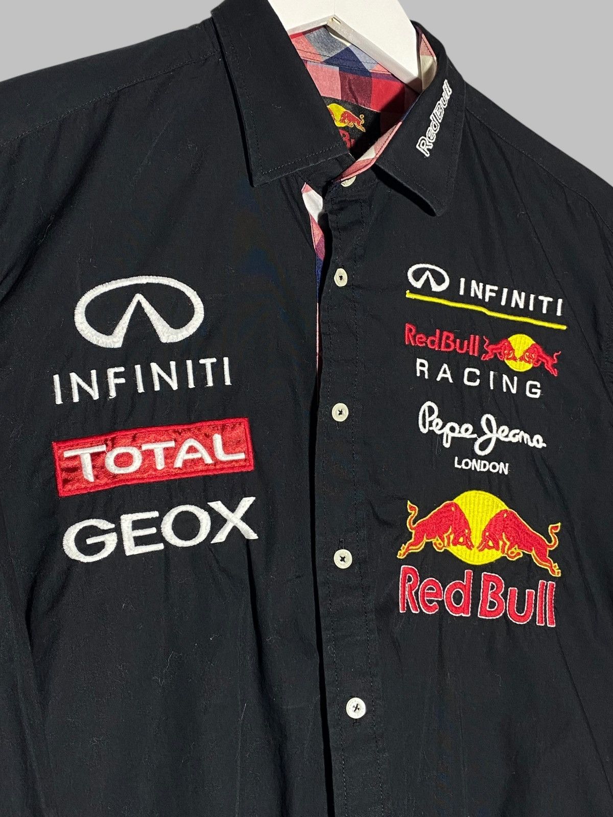 Red Bull Y2k Red Bull Infinity Racing Long Sleeve Shirt Size US M / EU 48-50 / 2 - 3 Thumbnail