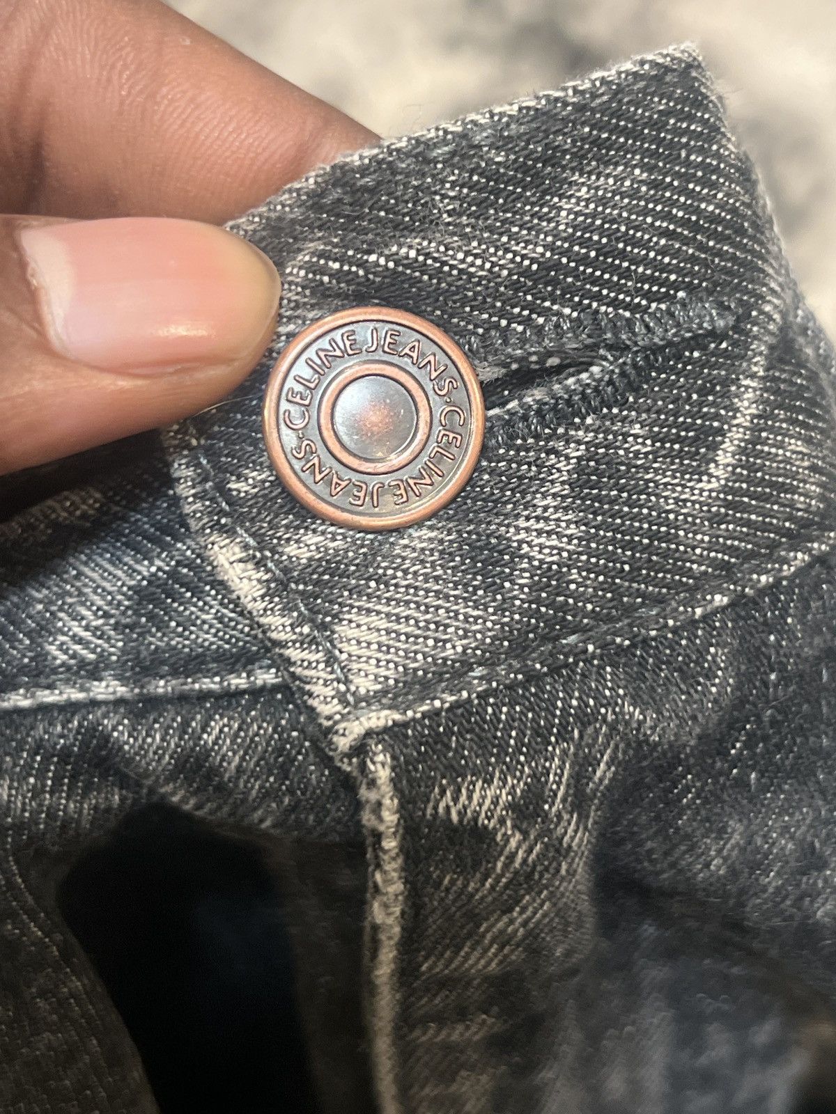 Celine Celine Indigo Wide Denim Size US 31 - 5 Thumbnail