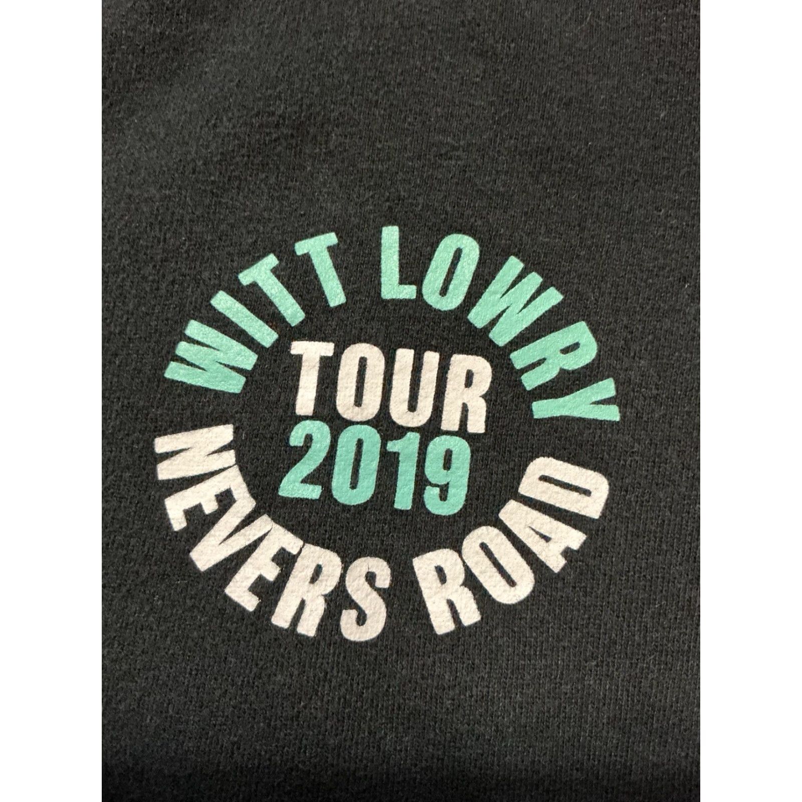Vintage VINTAGE Witt Lowry Nevers Road Tour 2019 Concert Official Merch Black Pullover Hoodie Small Mens Size US S / EU 44-46 / 1 - 6 Thumbnail