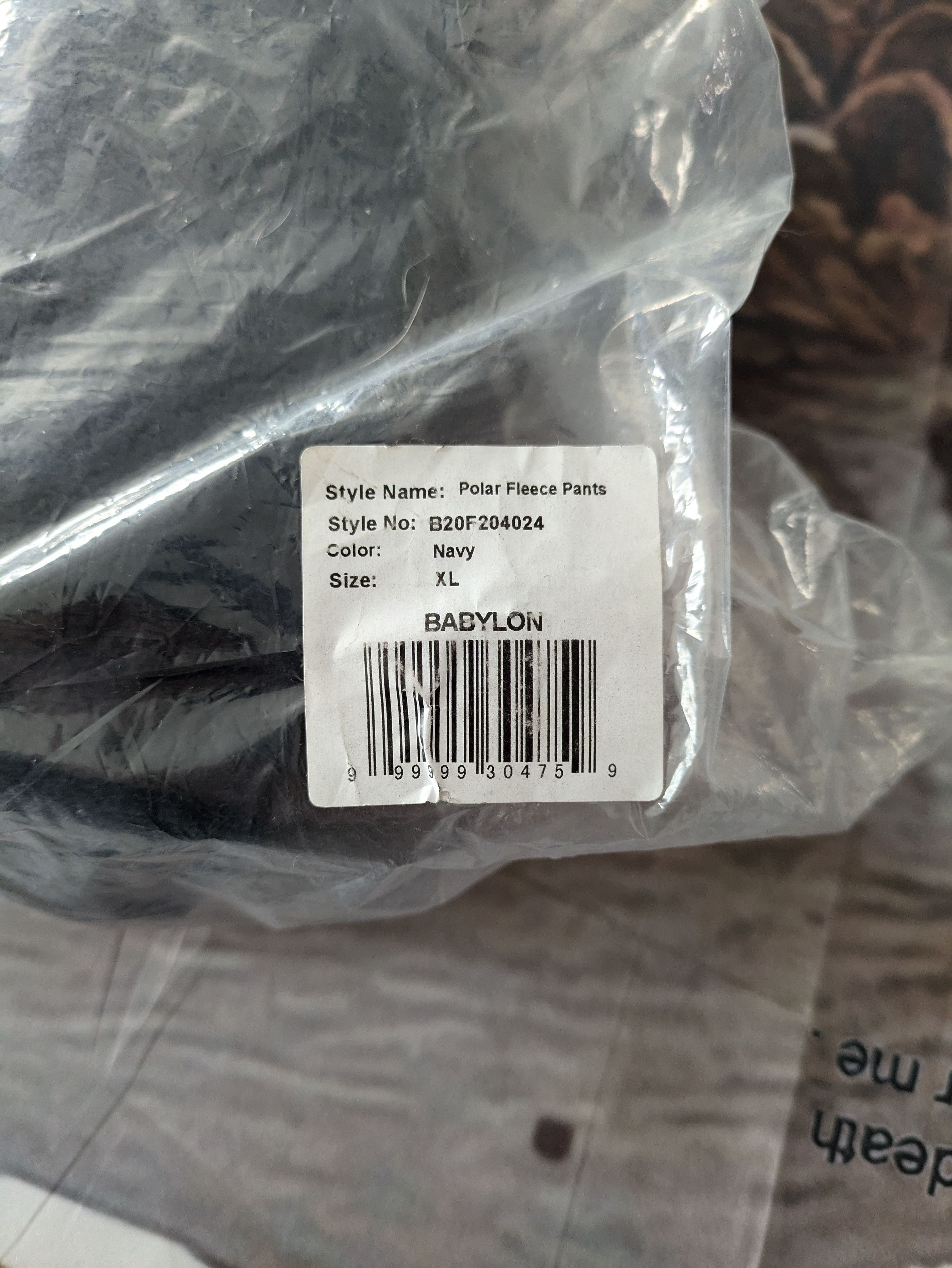 Babylon Polar Fleece Pants Size US 36 / EU 52 - 7 Thumbnail