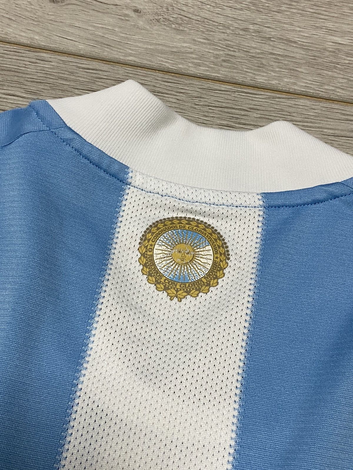 Vintage Vintage Adidas Argentina AFA 2010 Home Kit Soccer Jersey Size US M / EU 48-50 / 2 - 12 Thumbnail