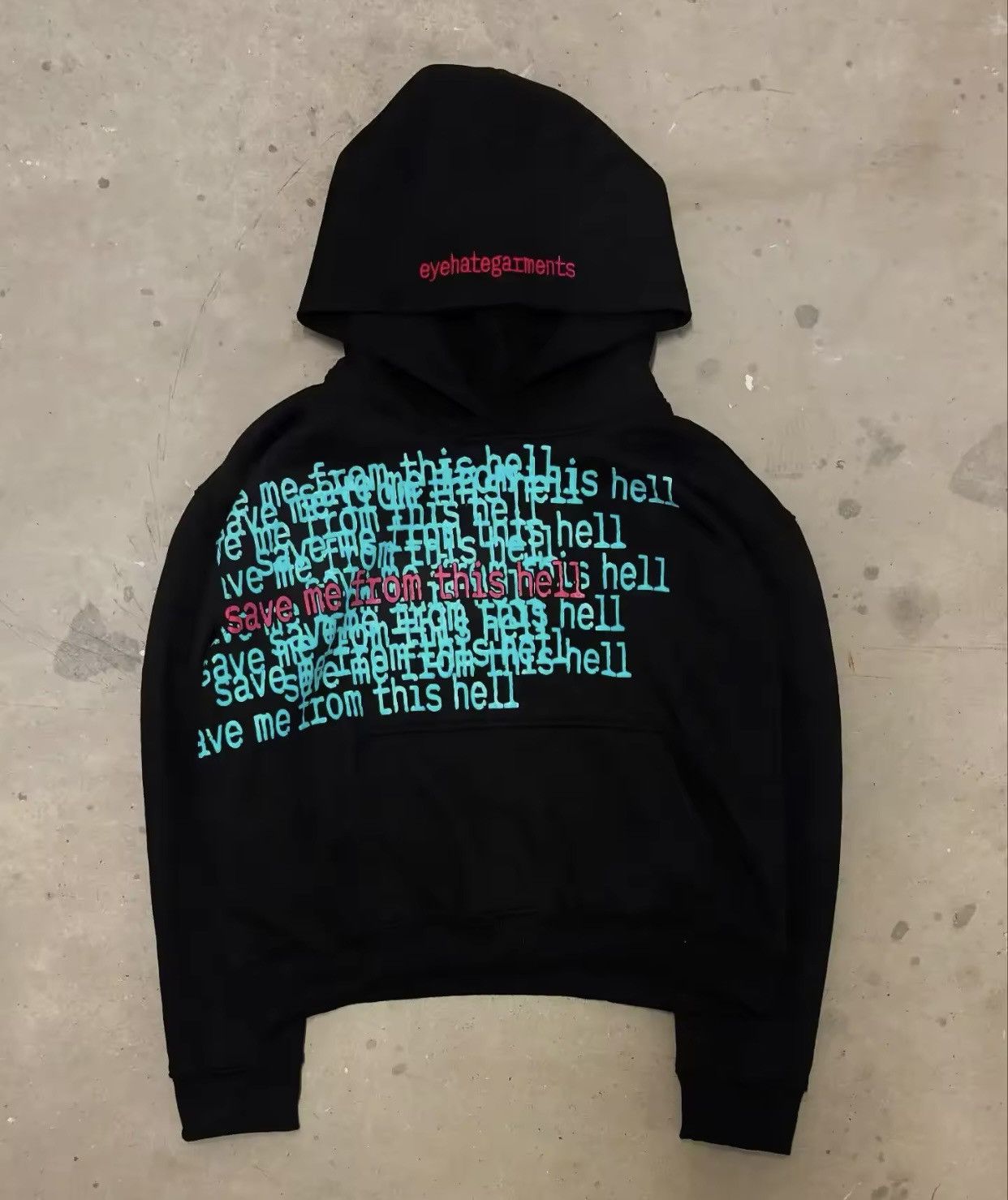 Japanese Brand Harajuku Thickened Hip Hop Save Me Hoodie Oversized Size US M / EU 48-50 / 2 - 1 Thumbnail