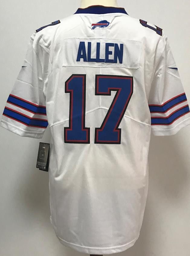 NFL Buffalo Bills #17 Josh Allen Jersey White Size US XL / EU 56 / 4 - 1 Thumbnail