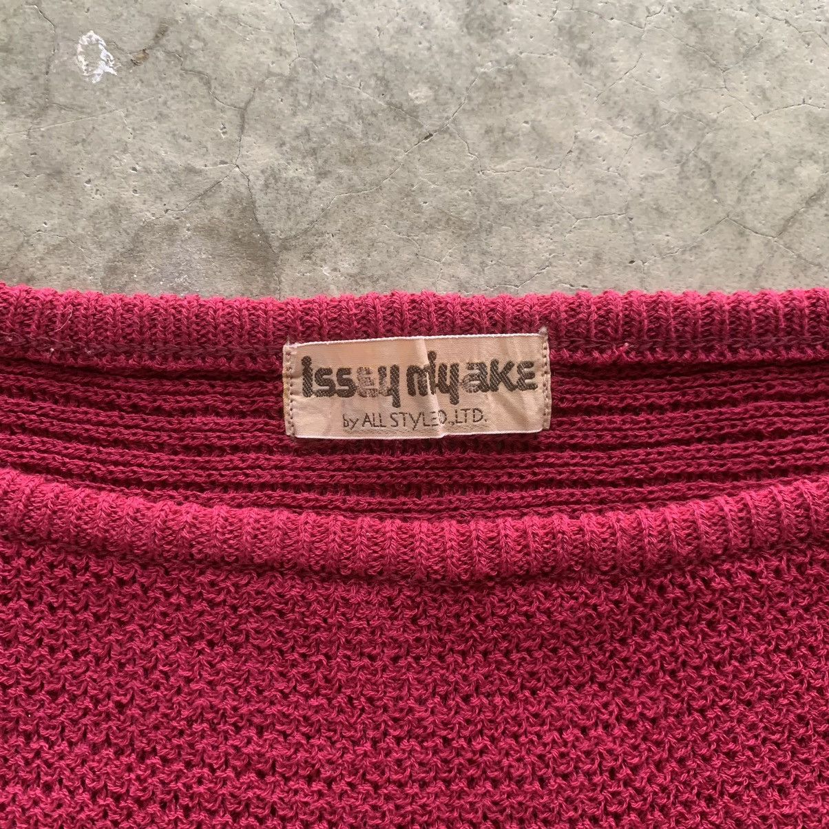 Issey Miyake Rare 1970’s Issey Miyake Batwing Knit Dress Size M / US 6-8 / IT 42-44 - 8 Thumbnail