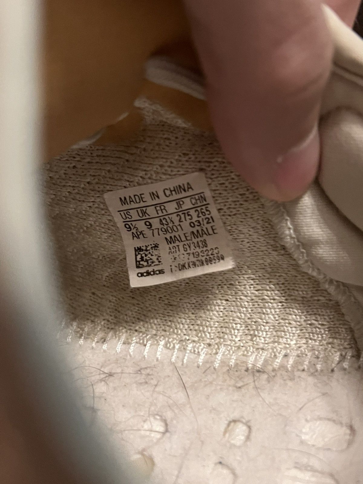 Adidas Yeezy boost 350 V2 Light Size US 9.5 / EU 42-43 - 8 Thumbnail