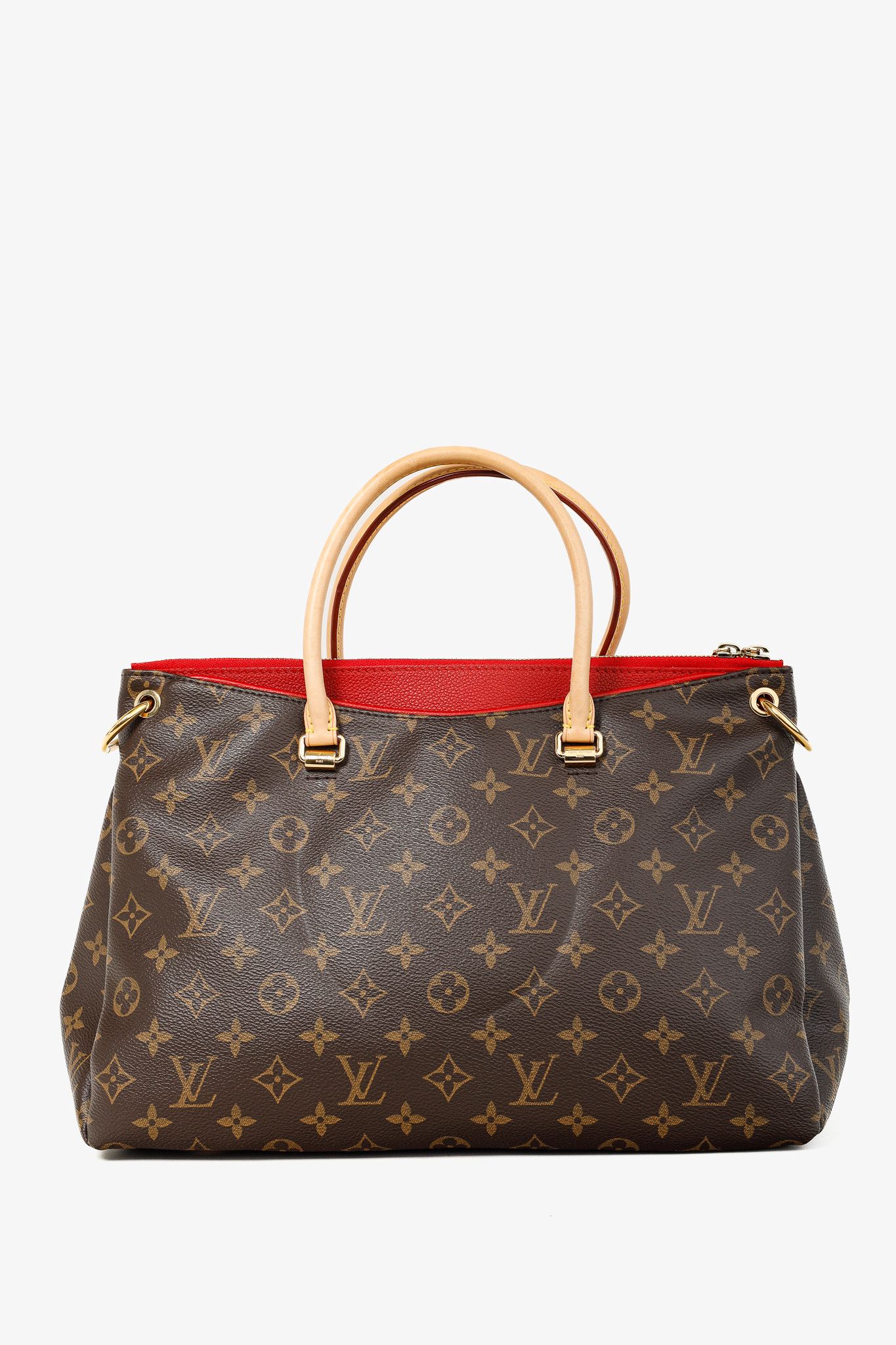 Louis Vuitton Louis Vuitton Pallas Monogram Canvas Cerise Handbag Size ONE SIZE - 4 Thumbnail
