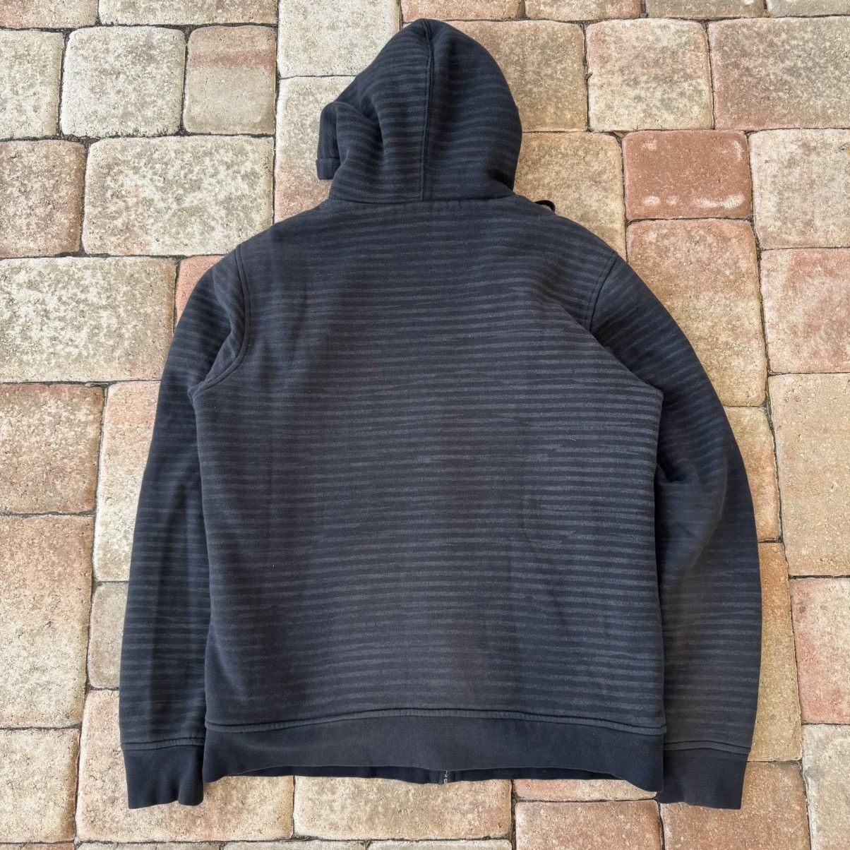 Emerica Vintage x Emerica Striped Fur Lined Zip Hoodie 2000s Size US M / EU 48-50 / 2 - 2 Thumbnail
